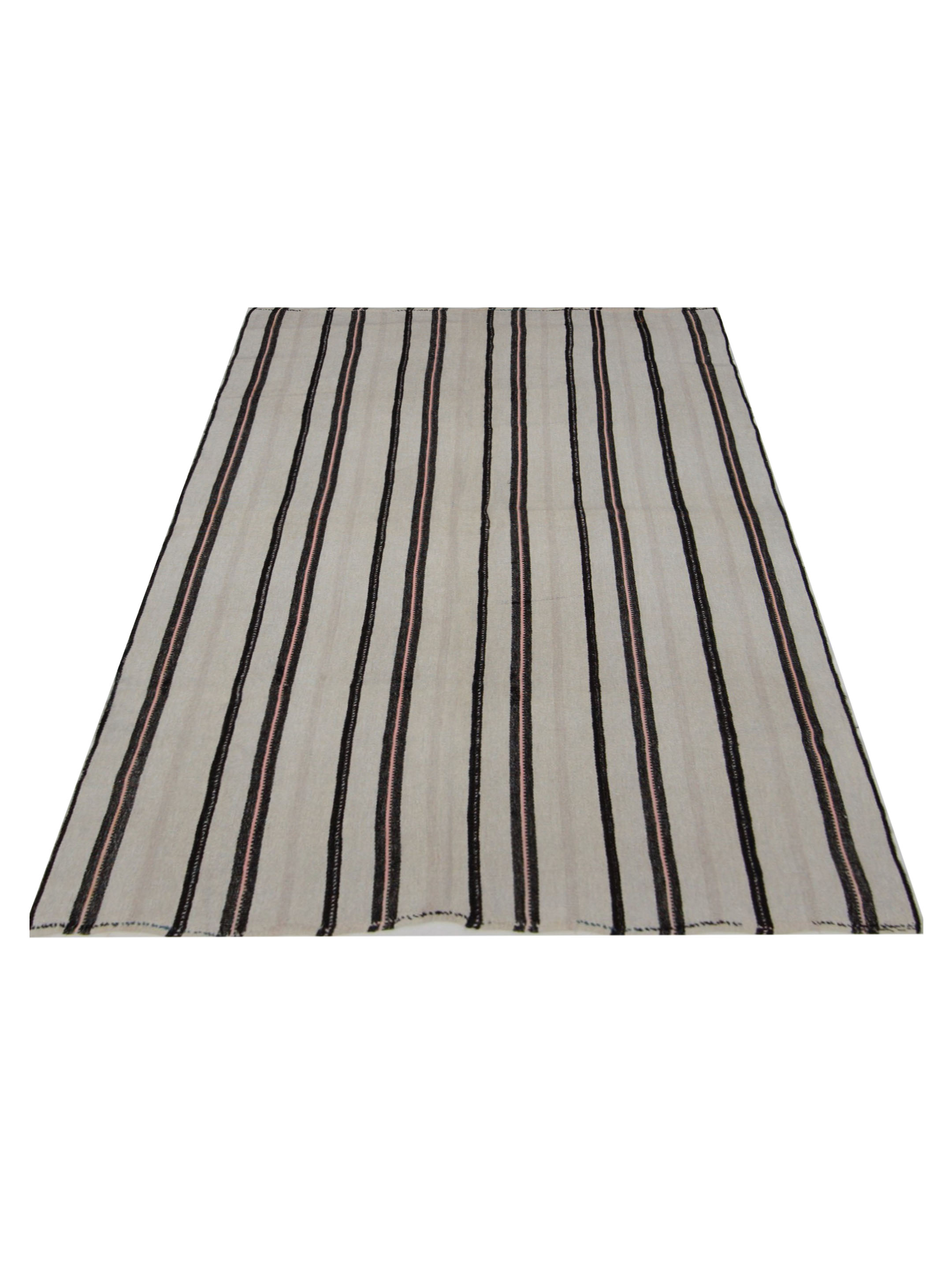 Malaga Flatweave Ivory 6x9 - Image 2 of 5