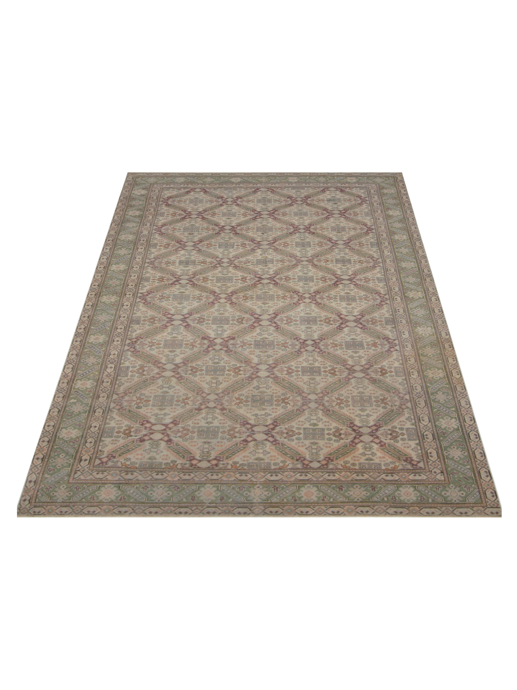 Kayseri Hand Knotted Ivory 6x10 - Image 2 of 5