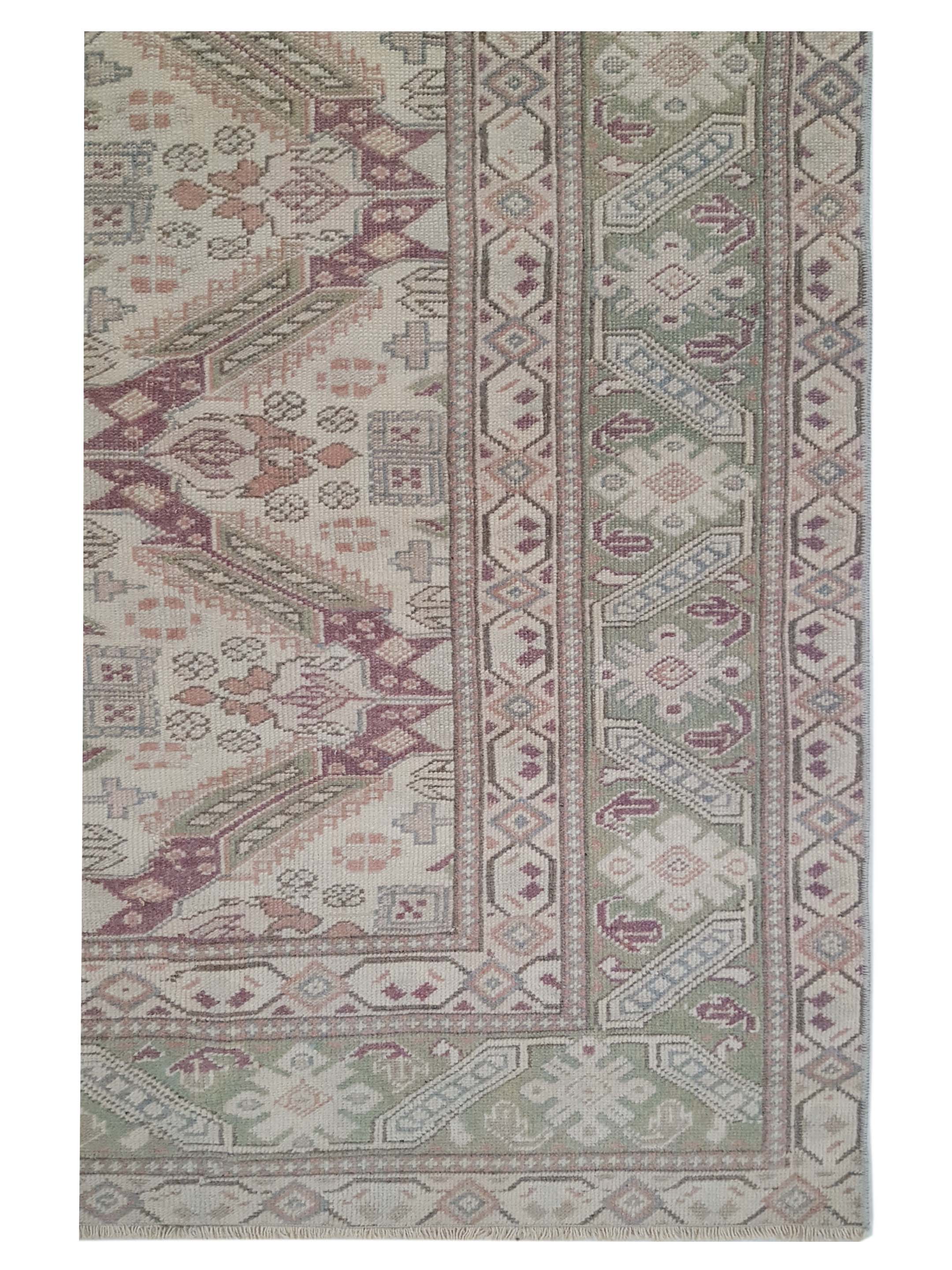 Kayseri Hand Knotted Ivory 6x10 - Image 3 of 5