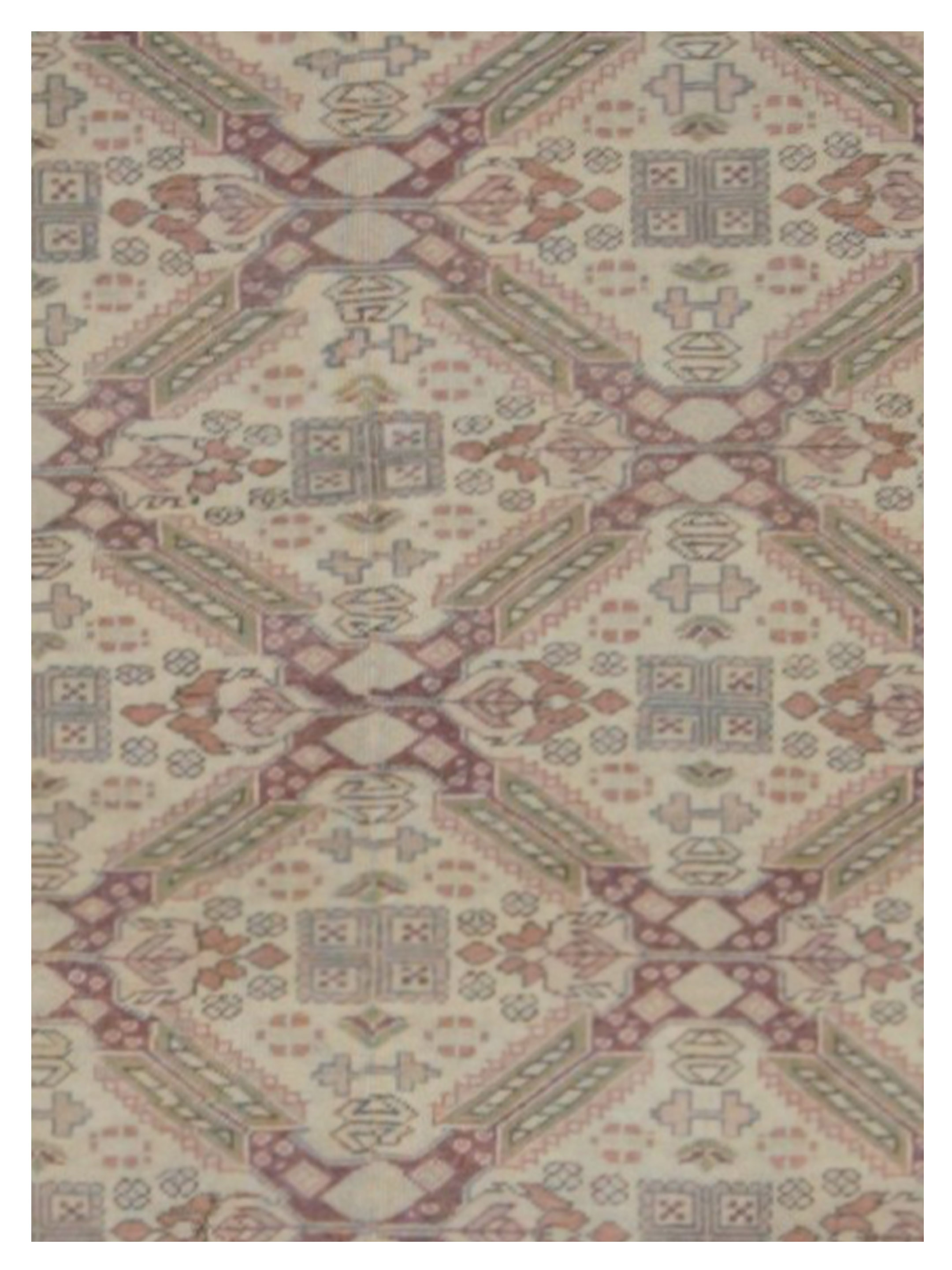 Kayseri Hand Knotted Ivory 6x10 - Image 4 of 5
