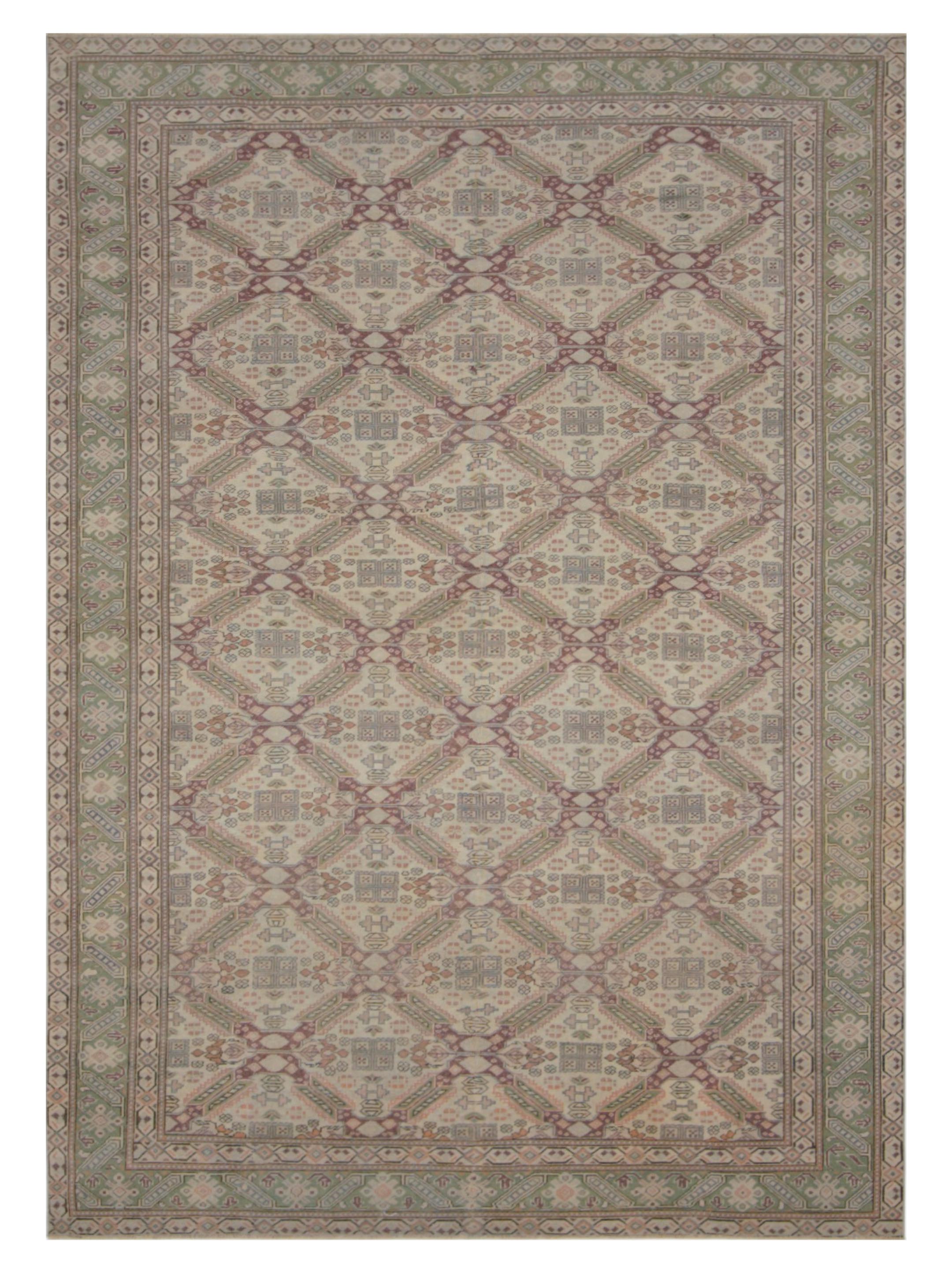 Kayseri Hand Knotted Ivory 6x10