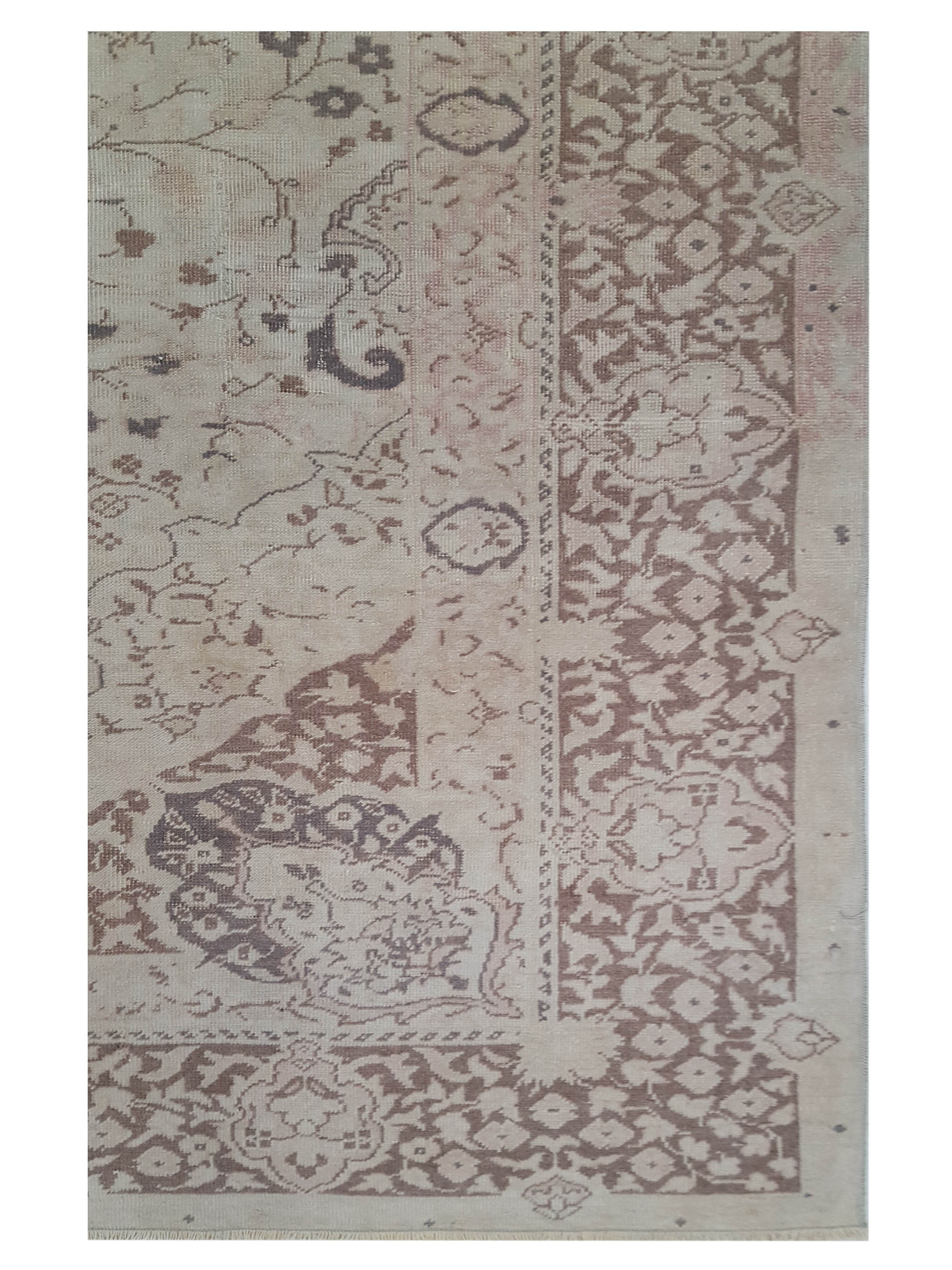 Kayseri Hand Knotted Ivory 6x11 - Image 3 of 5
