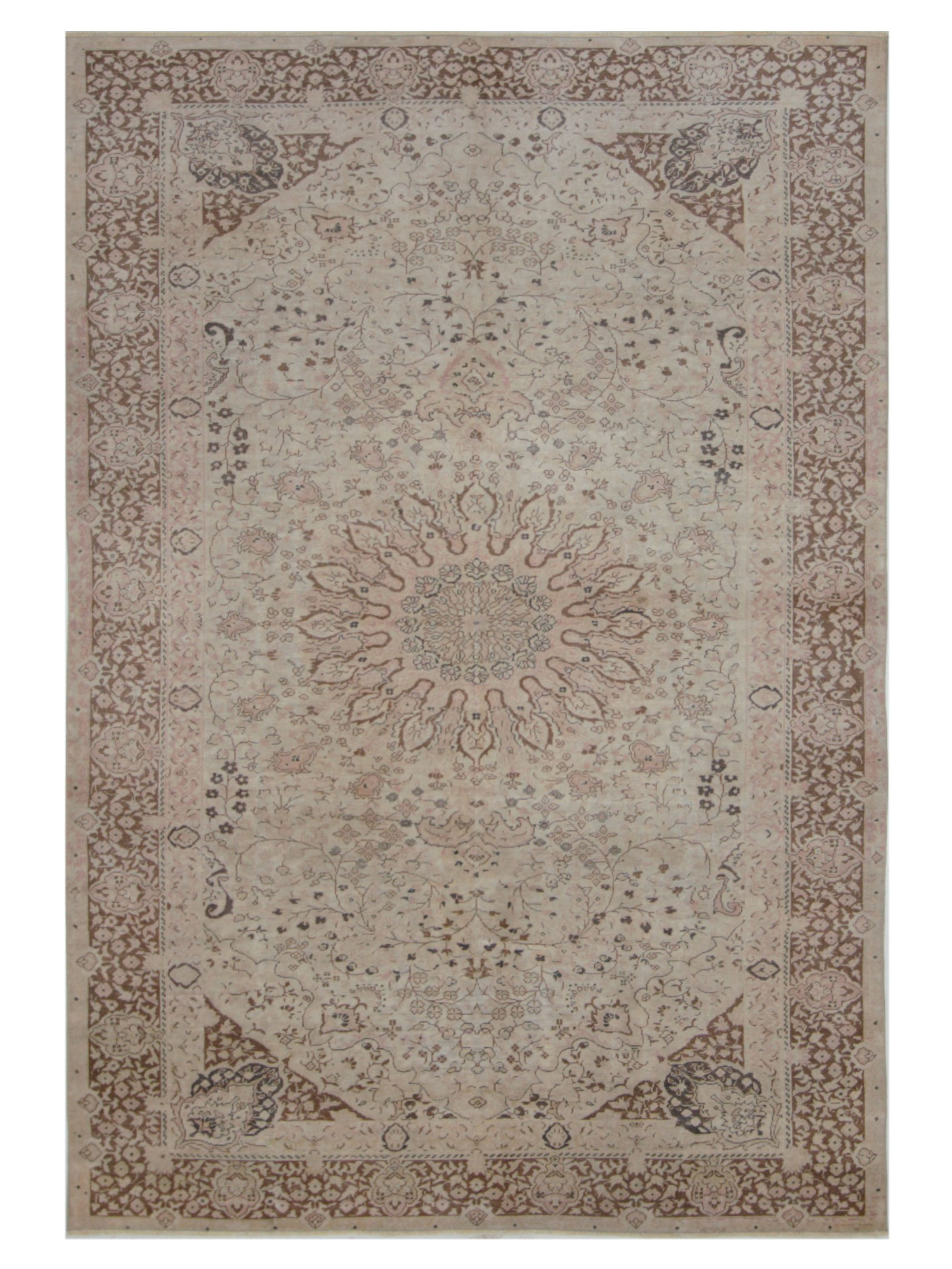 Kayseri Hand Knotted Ivory 6x11