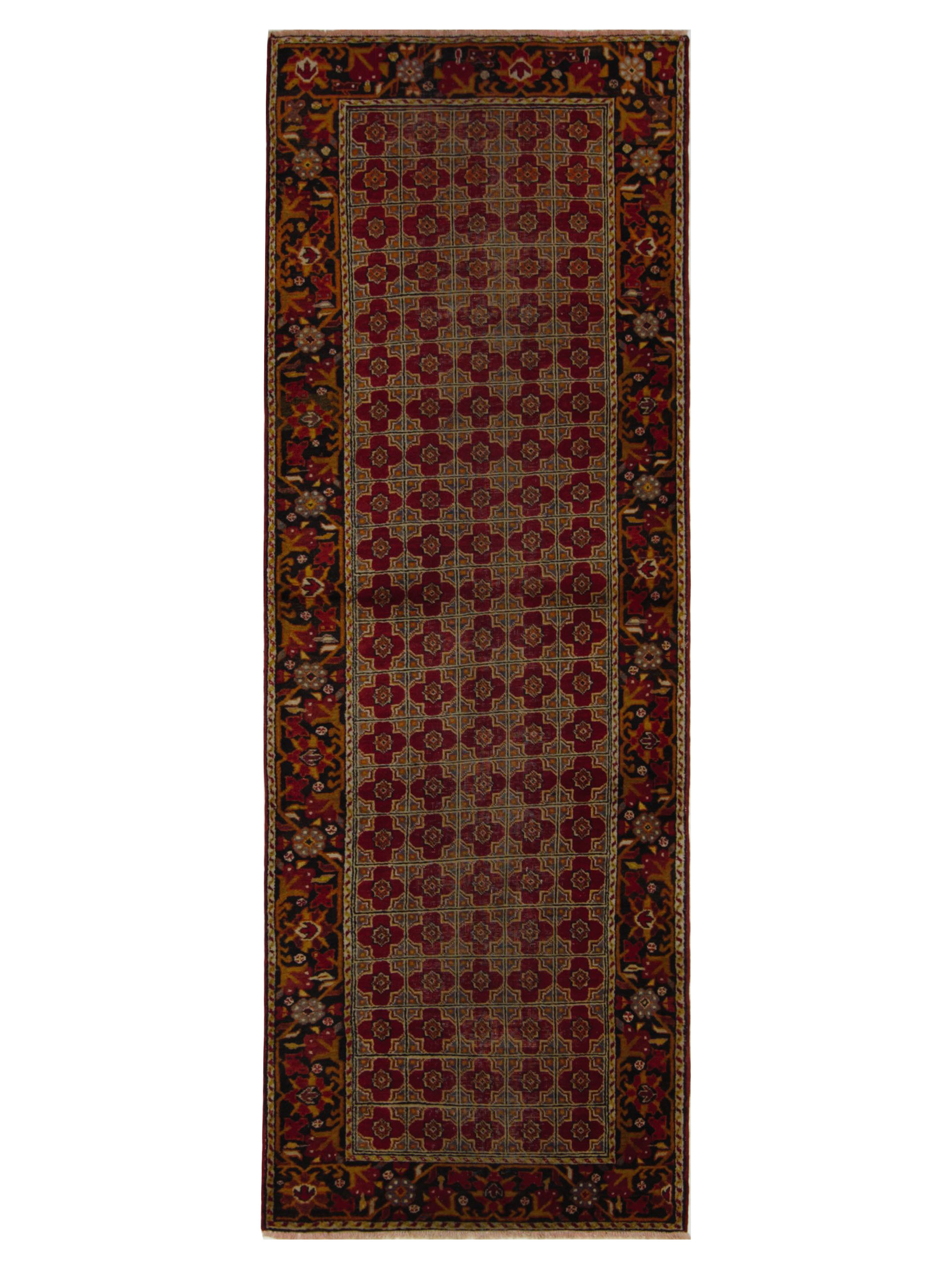 Kurdish Hand Knotted Red 3x10