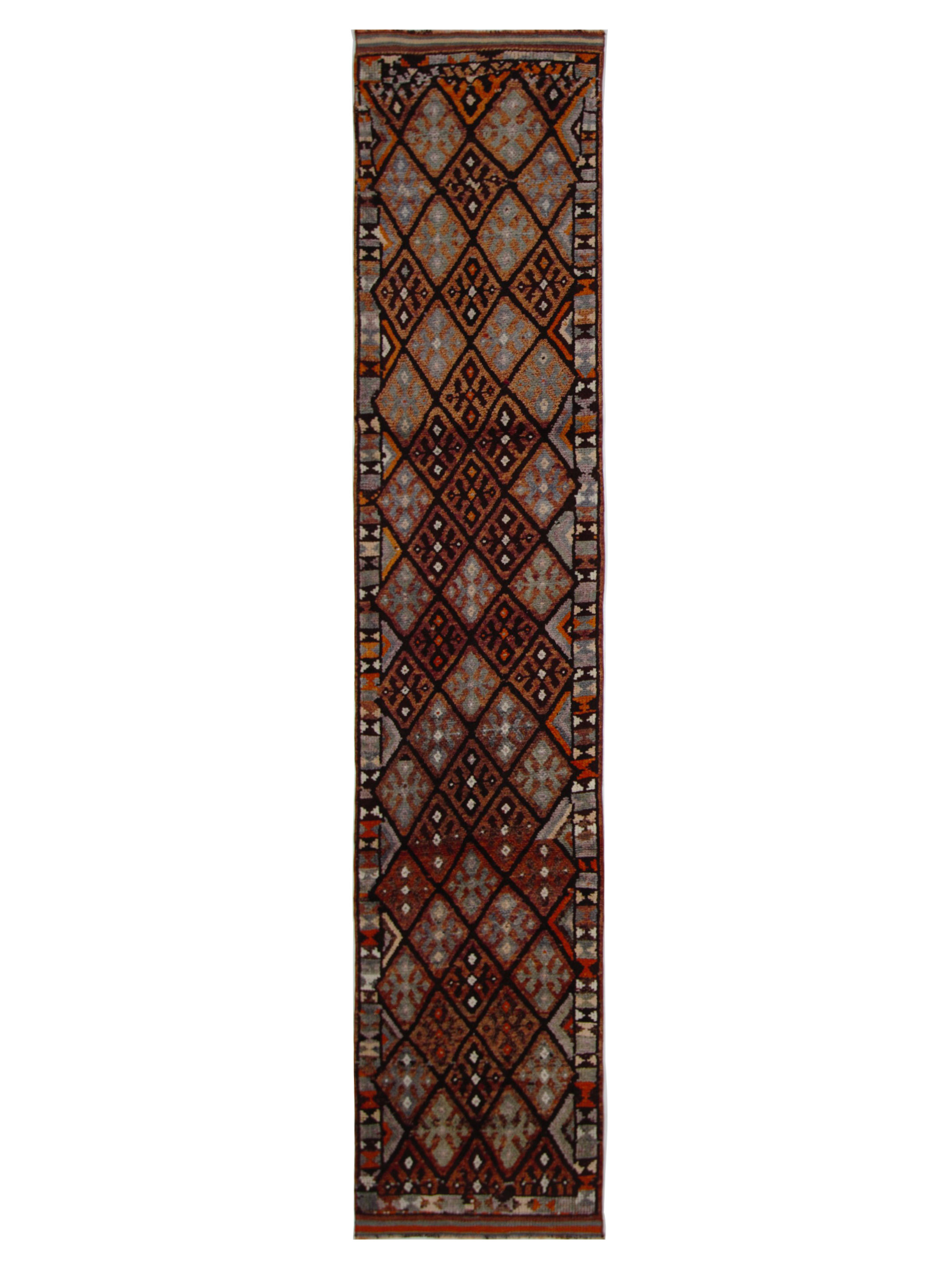 Kurdish Hand Knotted Multi 3x13