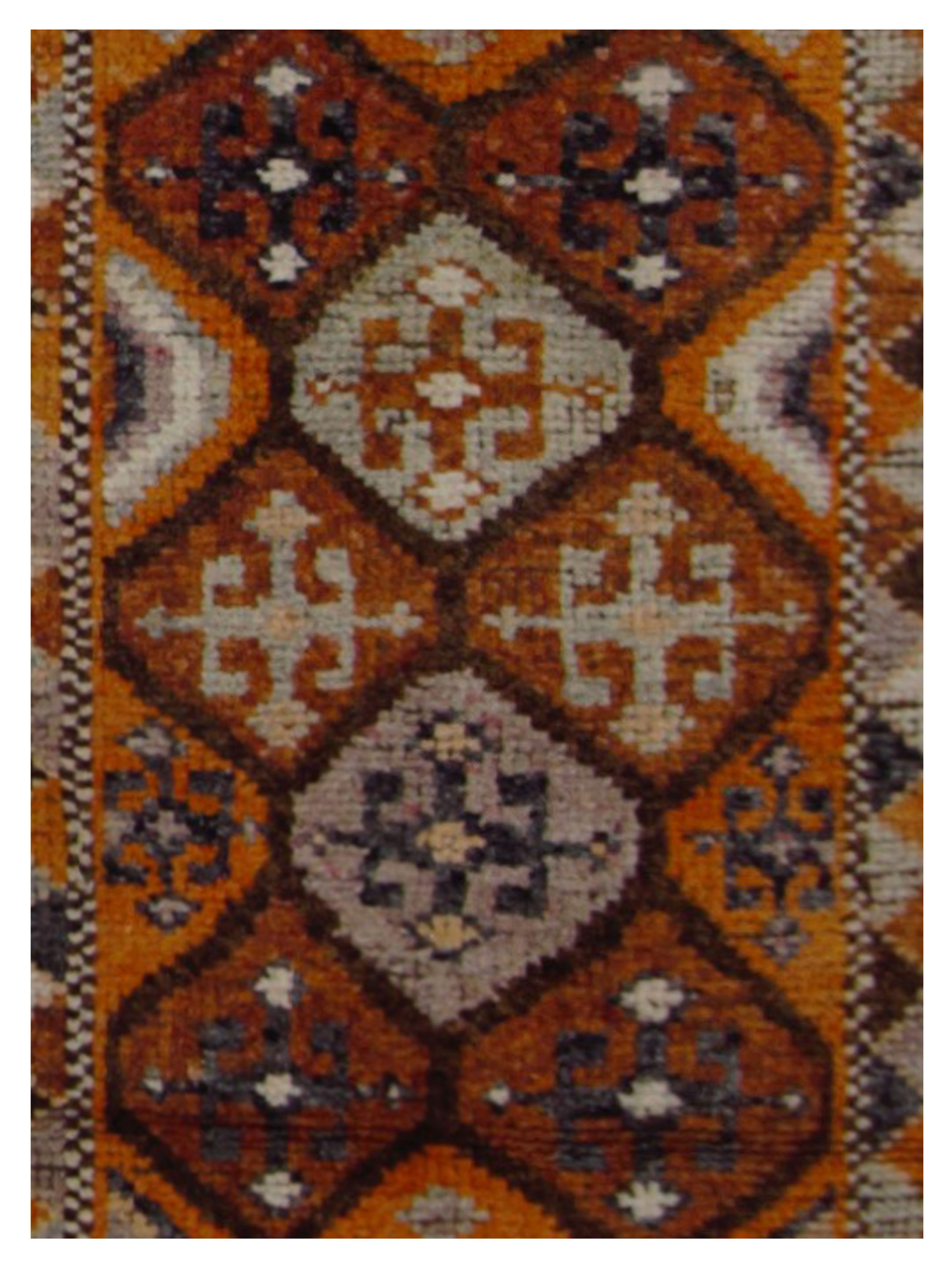 Kurdish Hand Knotted Grey 3x12 - Image 4 of 5