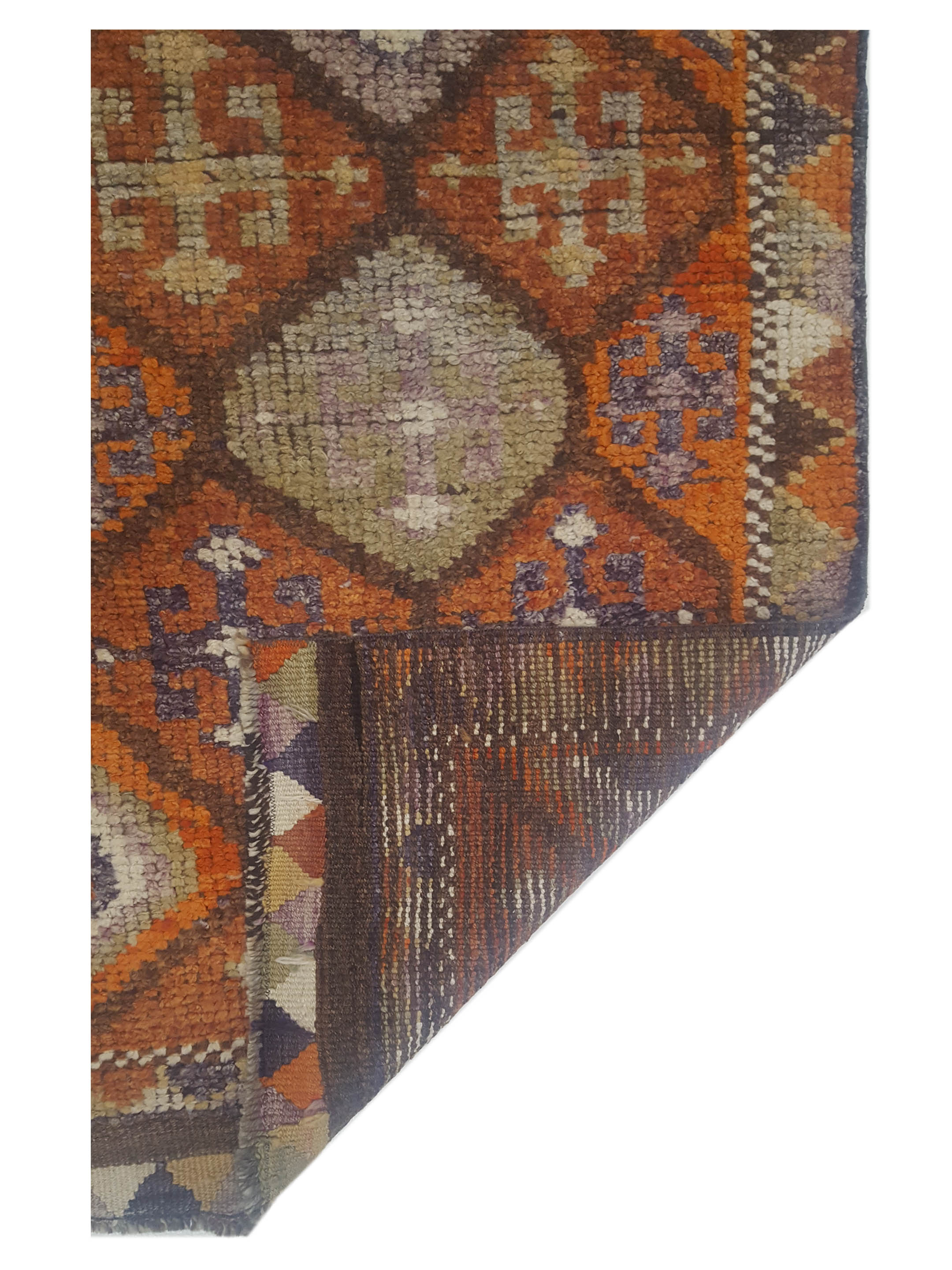 Kurdish Hand Knotted Grey 3x12 - Image 5 of 5