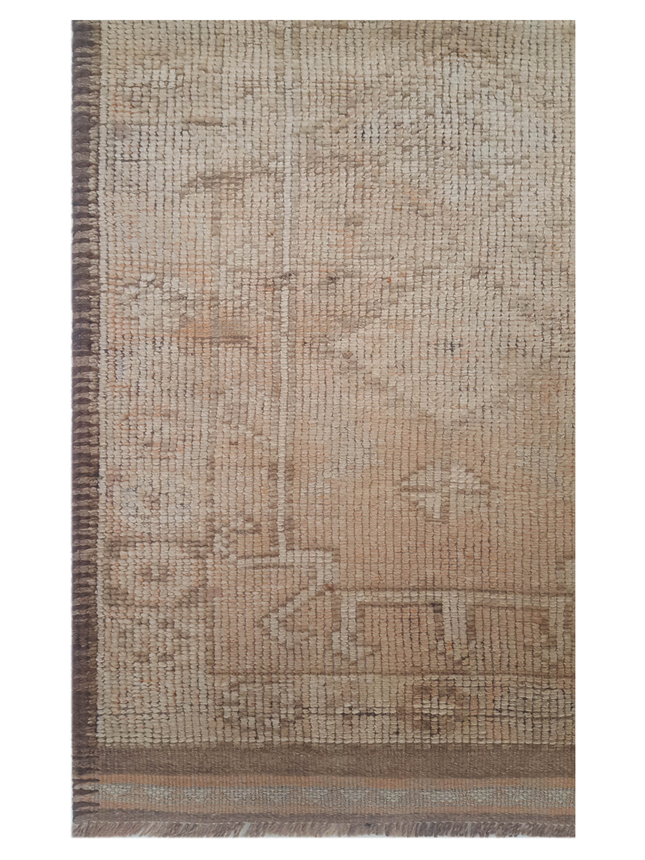 Kurdish Hand Knotted Brown 3x15 - Image 3 of 5