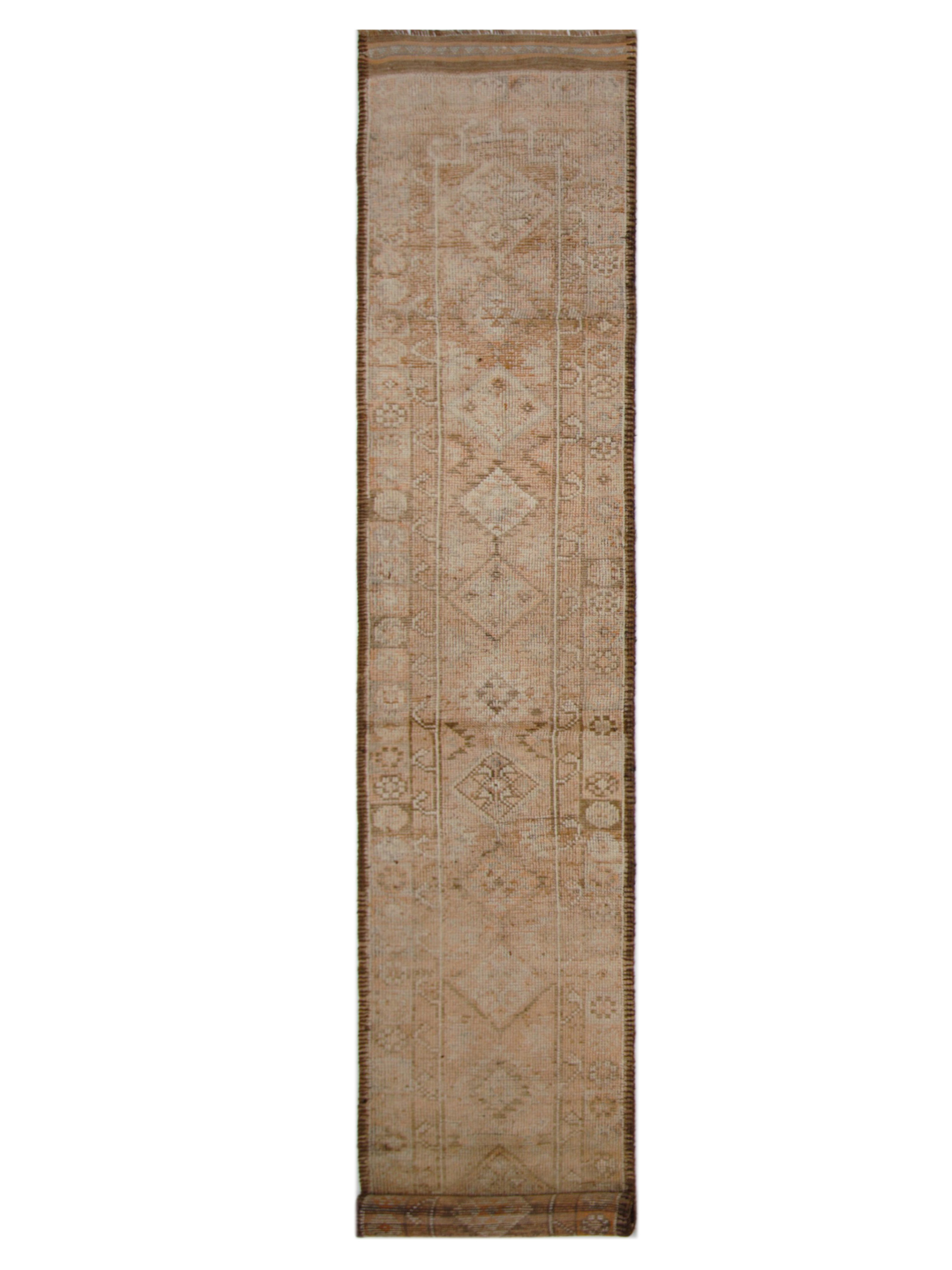 Kurdish Hand Knotted Brown 3x15