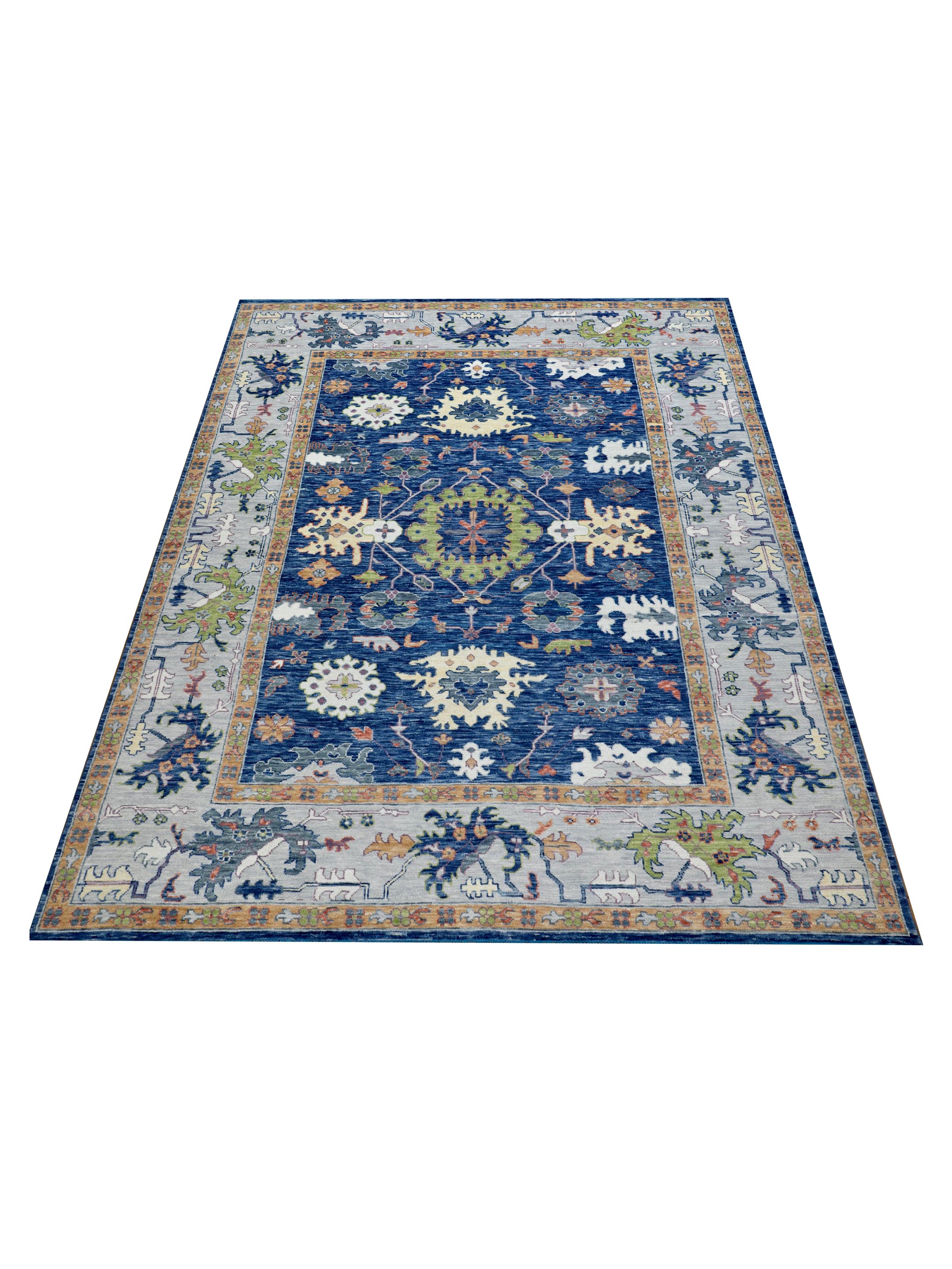 Anatolian Revival Hand Knotted Navy 10x14 - Image 2 of 5
