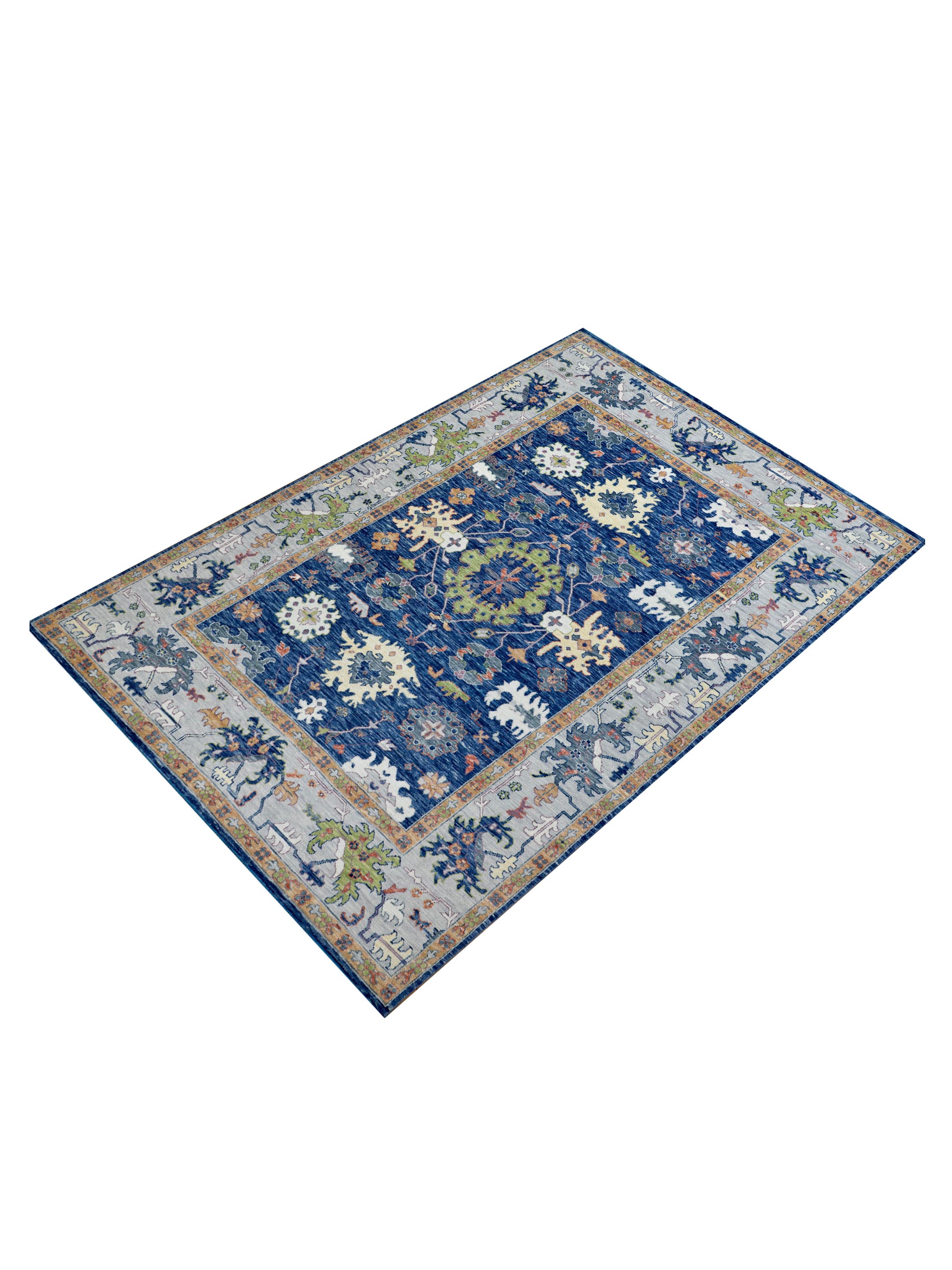 Anatolian Revival Hand Knotted Navy 10x14 - Image 5 of 5