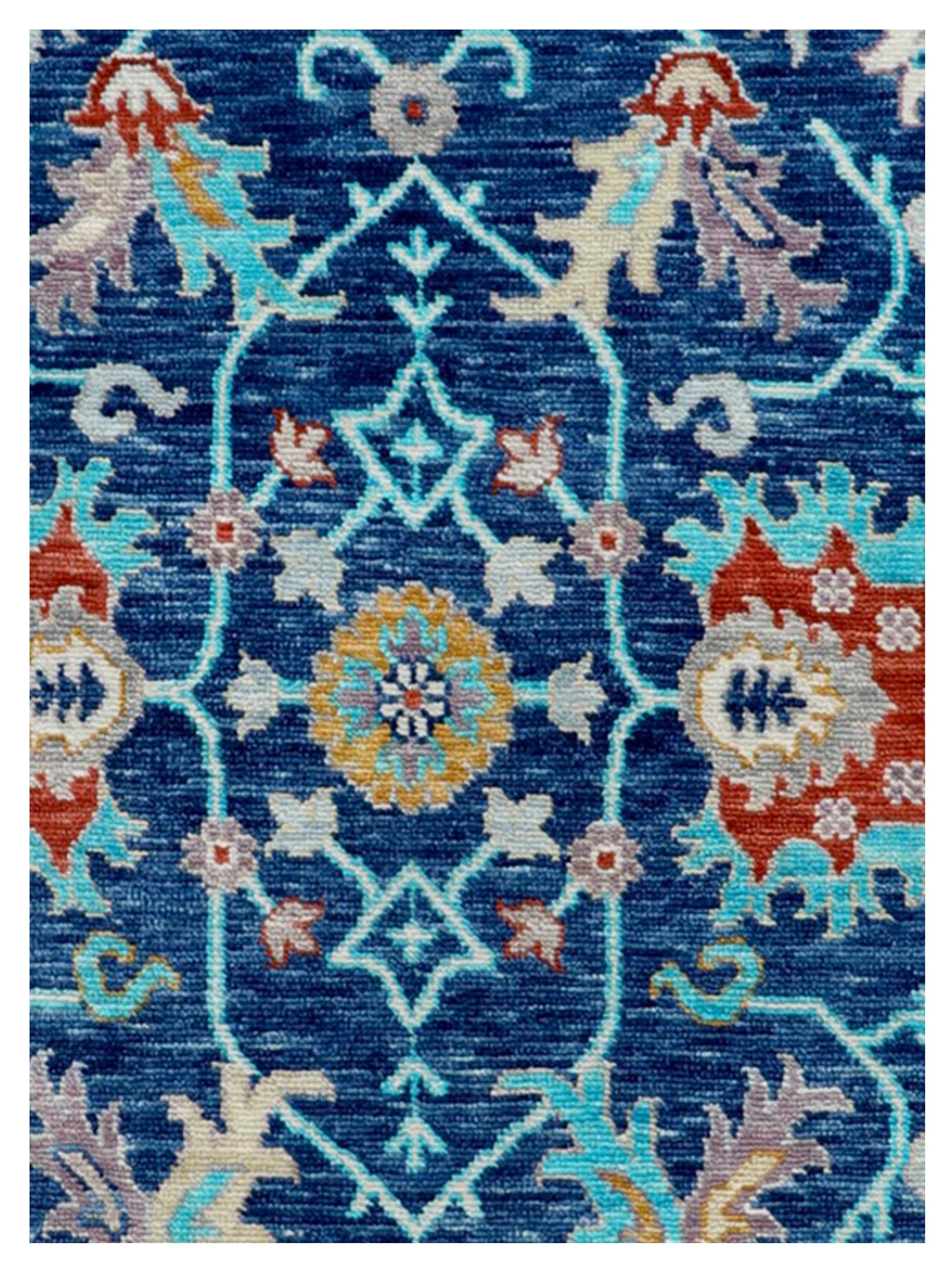 Anatolian Revival Hand Knotted Navy 9x12 - Image 4 of 5