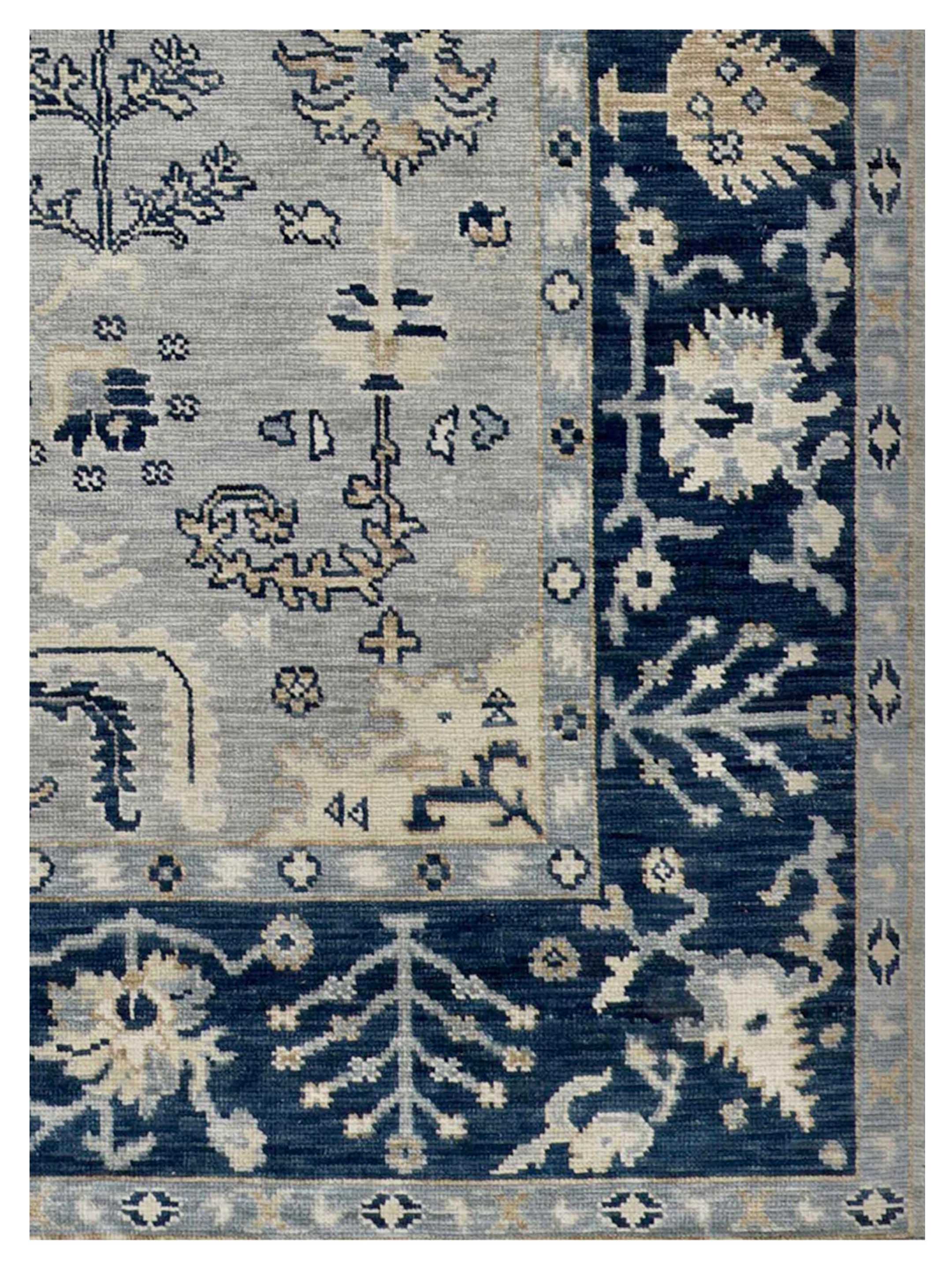 Anatolian Revival Hand Knotted Lt.Grey 10x14 - Image 3 of 5