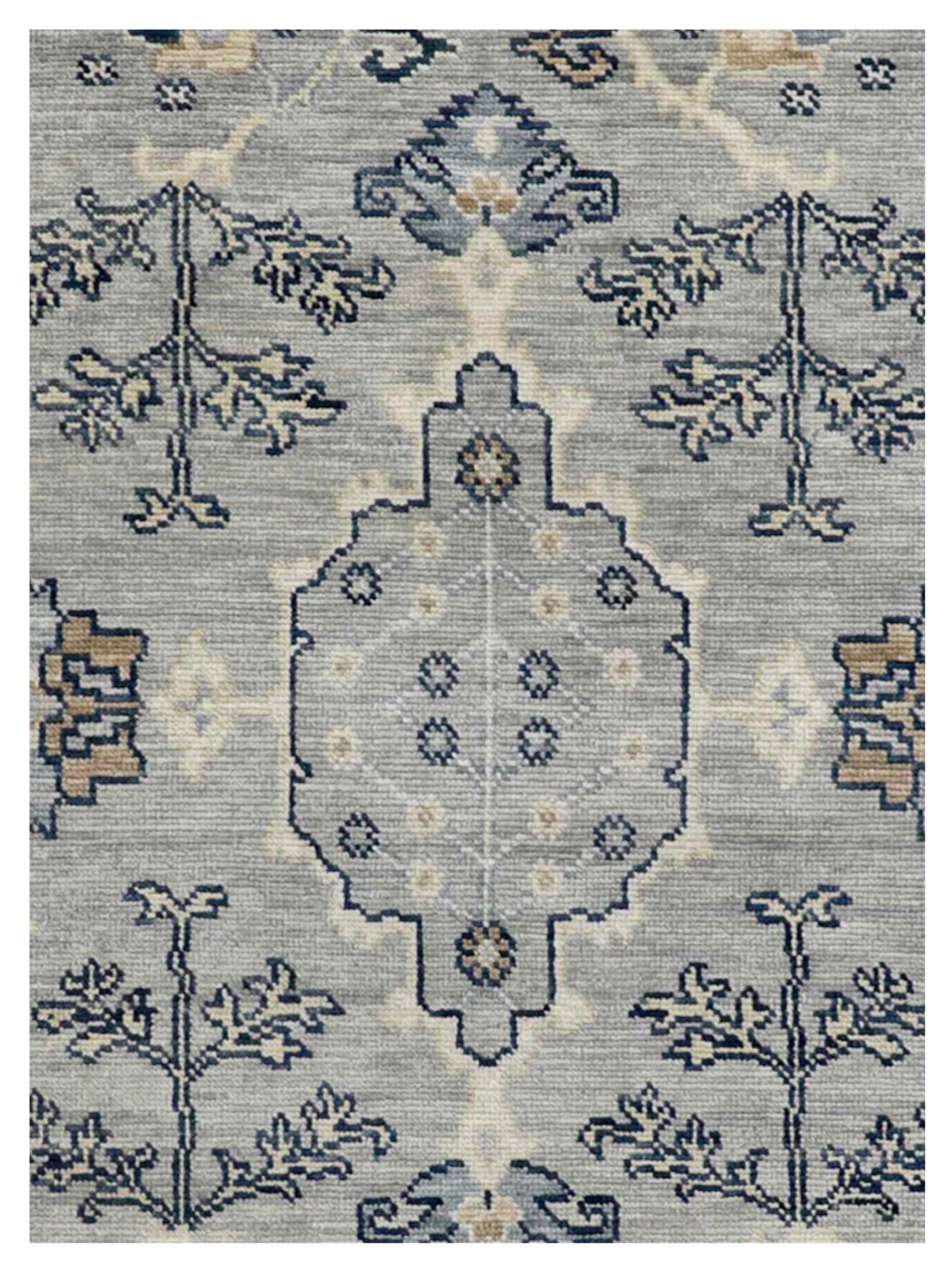 Anatolian Revival Hand Knotted Lt.Grey 10x14 - Image 4 of 5