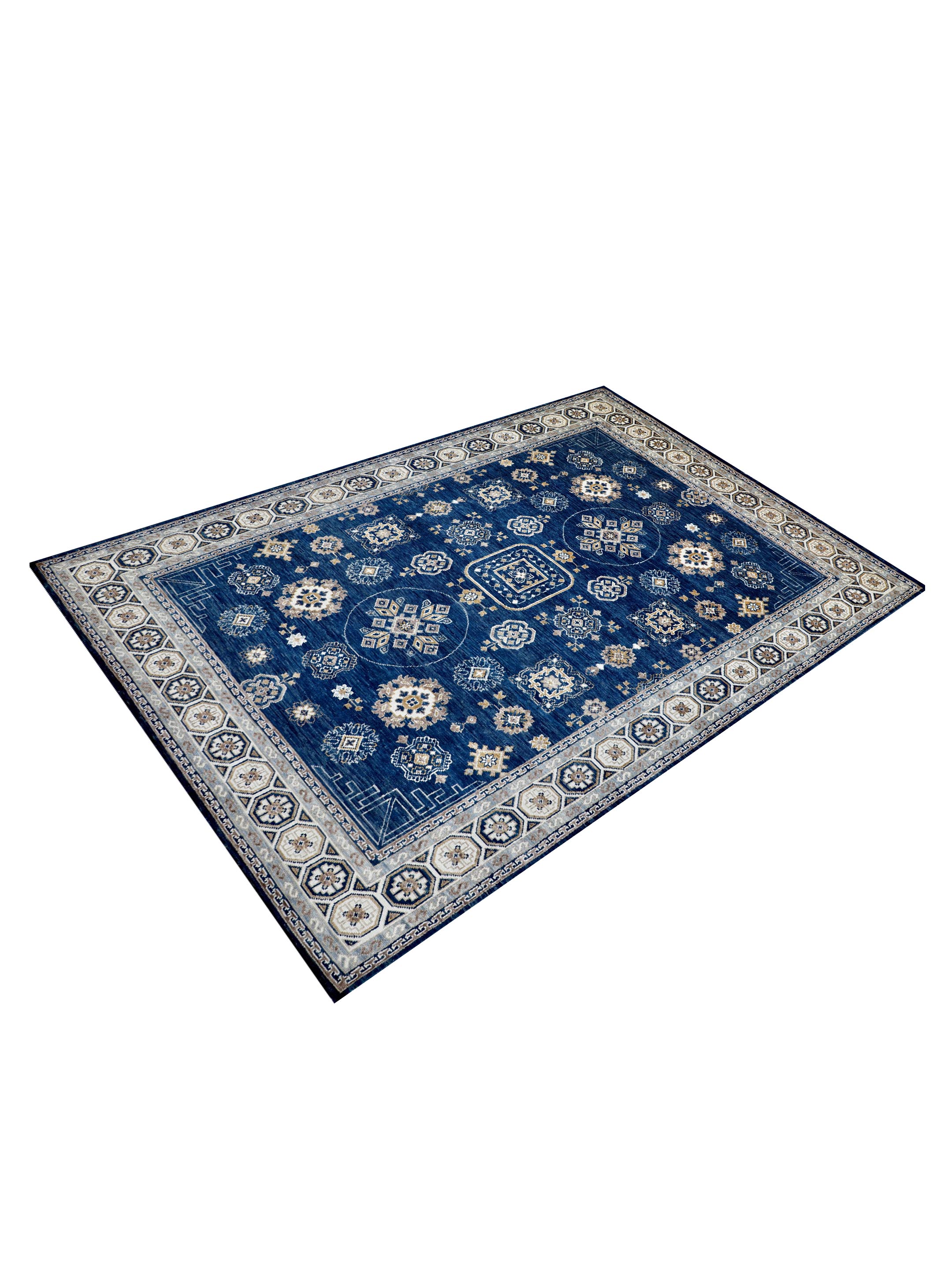 Anatolian Revival Hand Knotted Navy 9x12 - Image 5 of 5