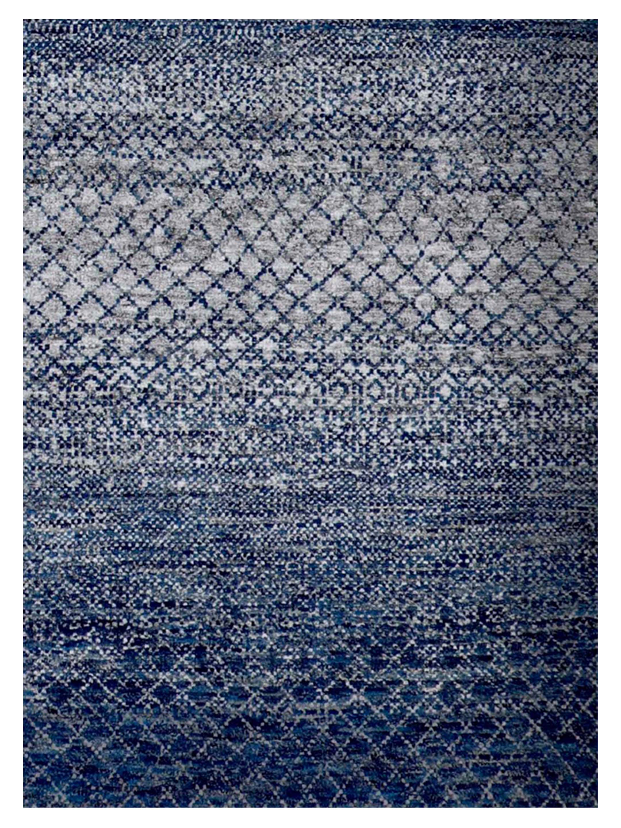 Chelsea Hand Knotted Blue 8x10 - Image 3 of 5
