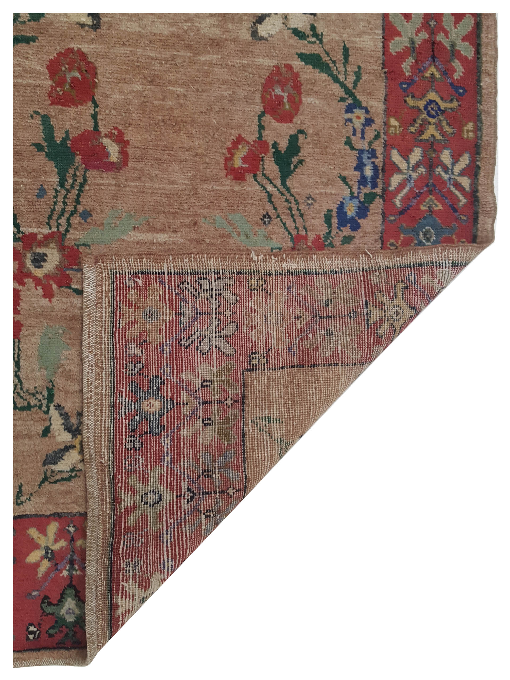 Kurdish Hand Knotted Beige 6x9 - Image 5 of 5