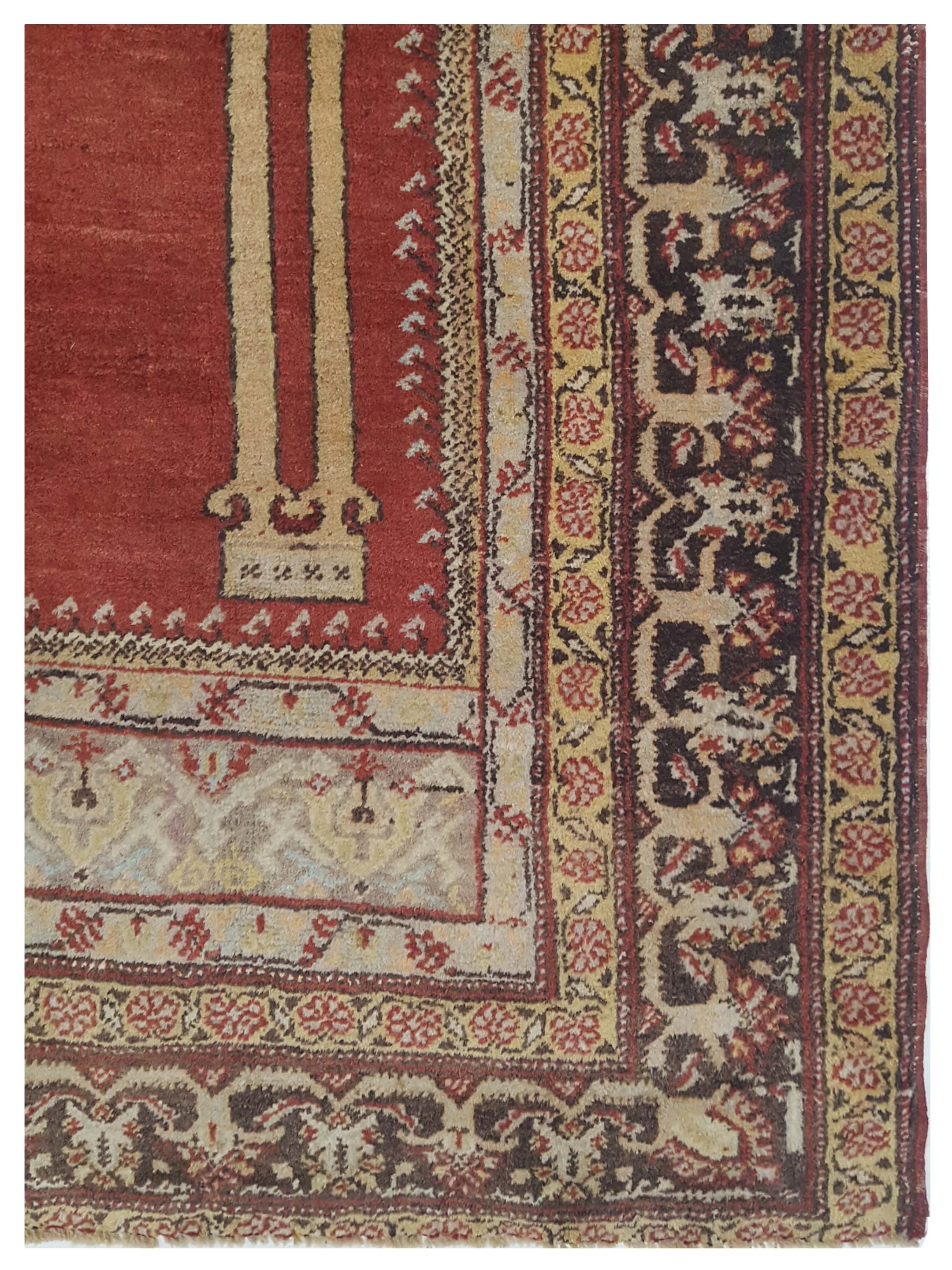 Anatolian Hand Knotted Rust 5x7 - Image 3 of 5