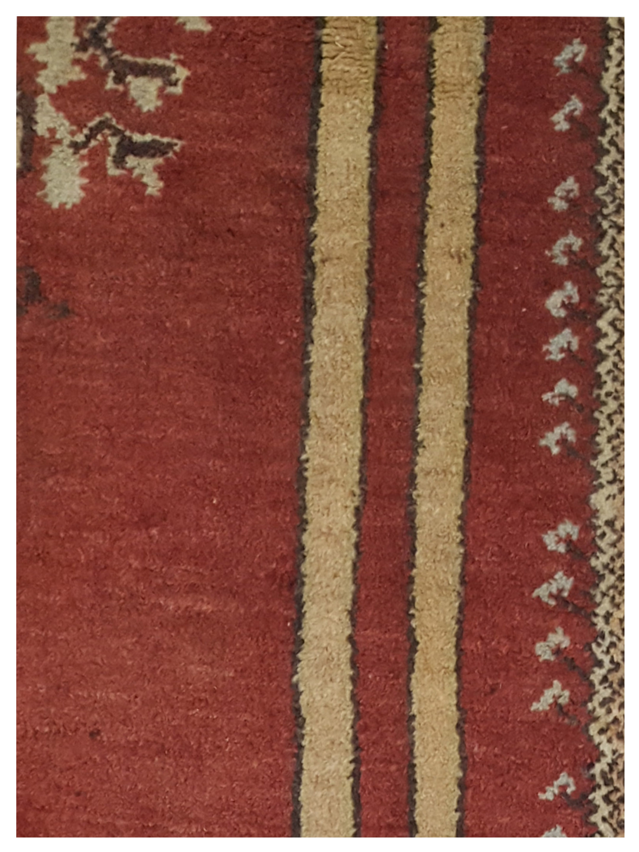 Anatolian Hand Knotted Rust 5x7 - Image 4 of 5