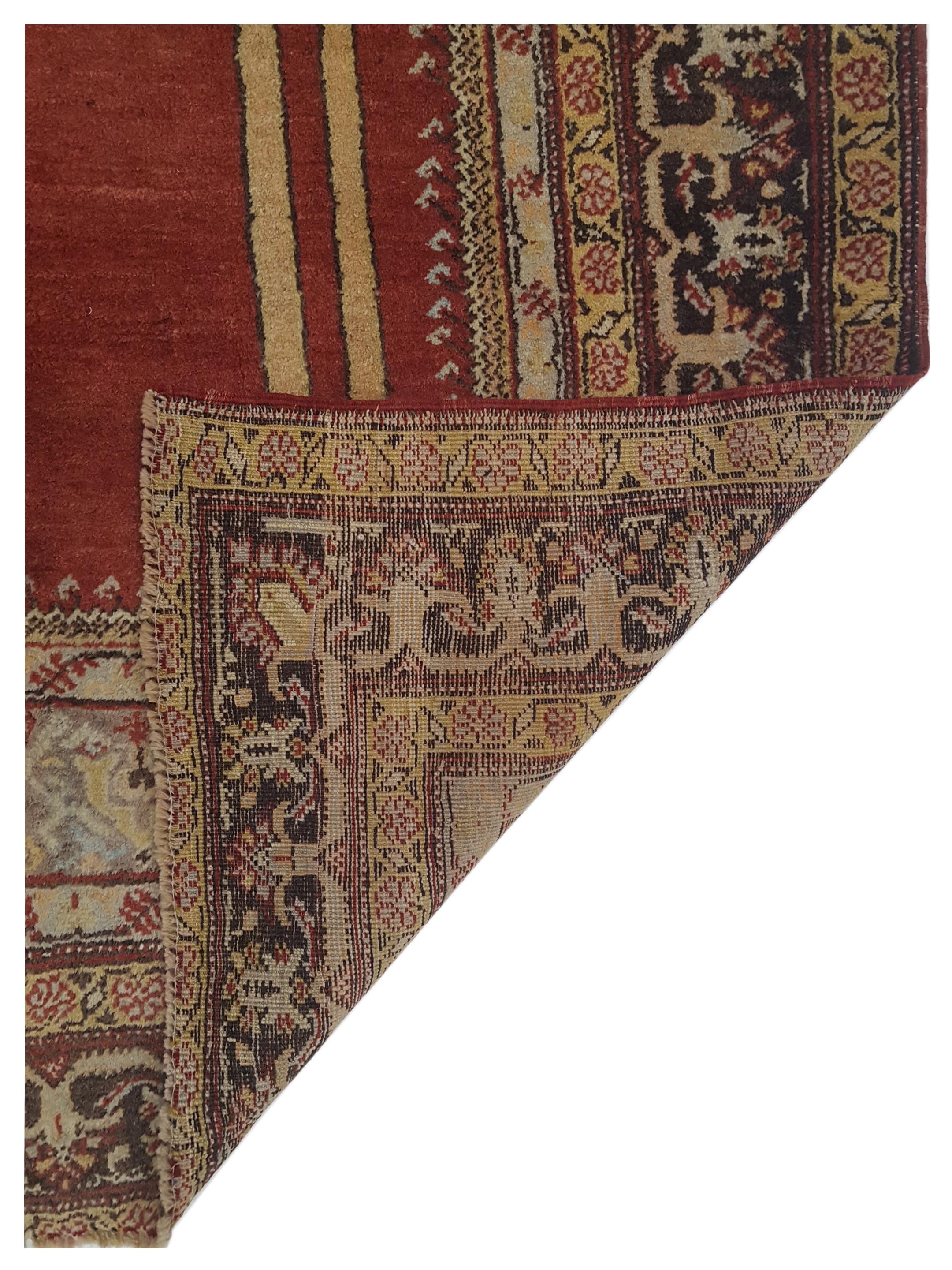 Anatolian Hand Knotted Rust 5x7 - Image 5 of 5