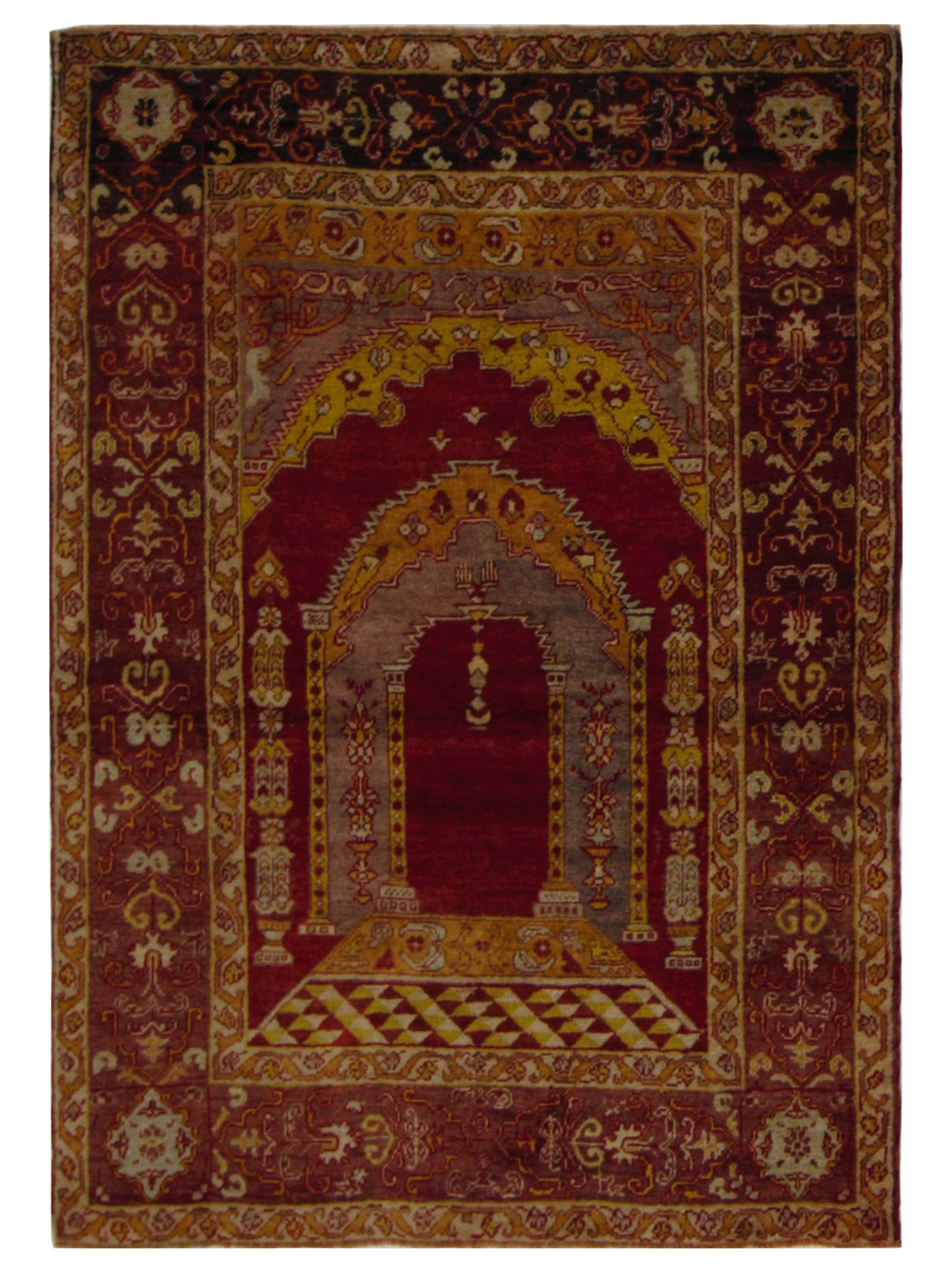 Anatolian Hand Knotted Rust 4x6