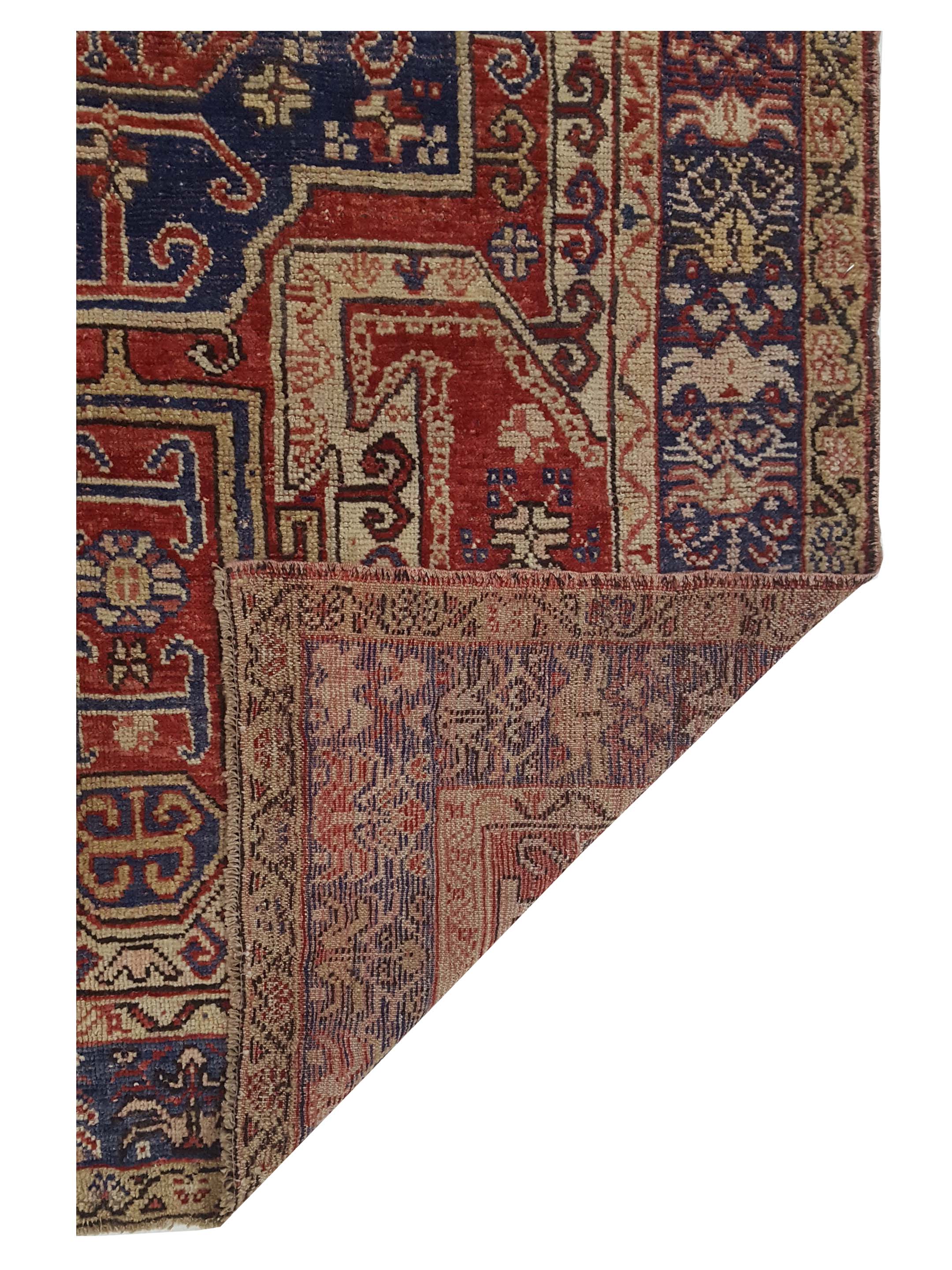 Anatolian Hand Knotted Red 4x7 - Image 5 of 5