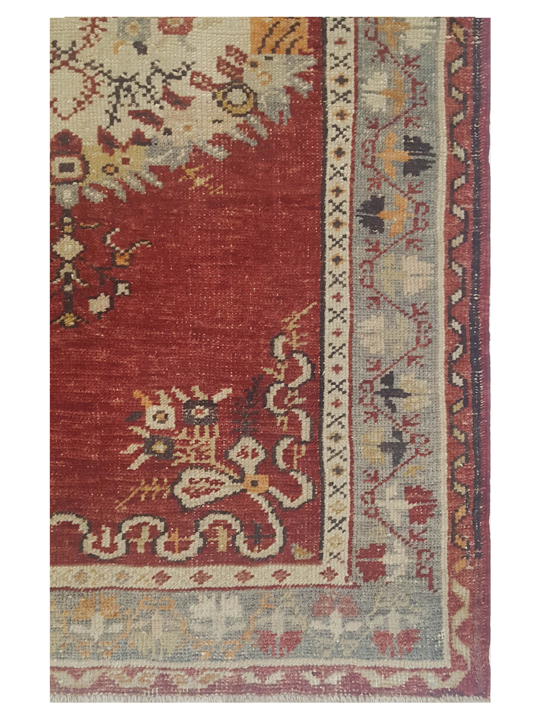 Anatolian Hand Knotted Rust 3x6 - Image 3 of 5