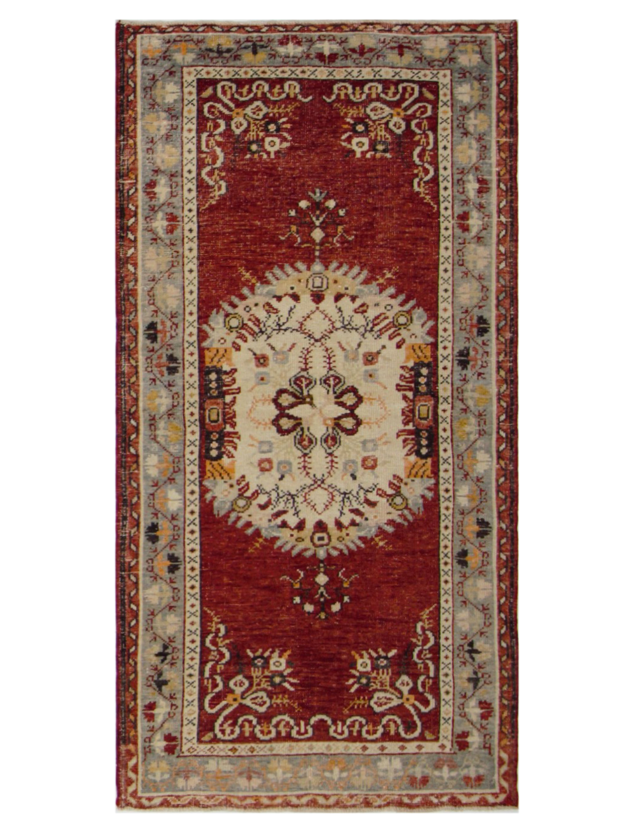 Anatolian Hand Knotted Rust 3x6