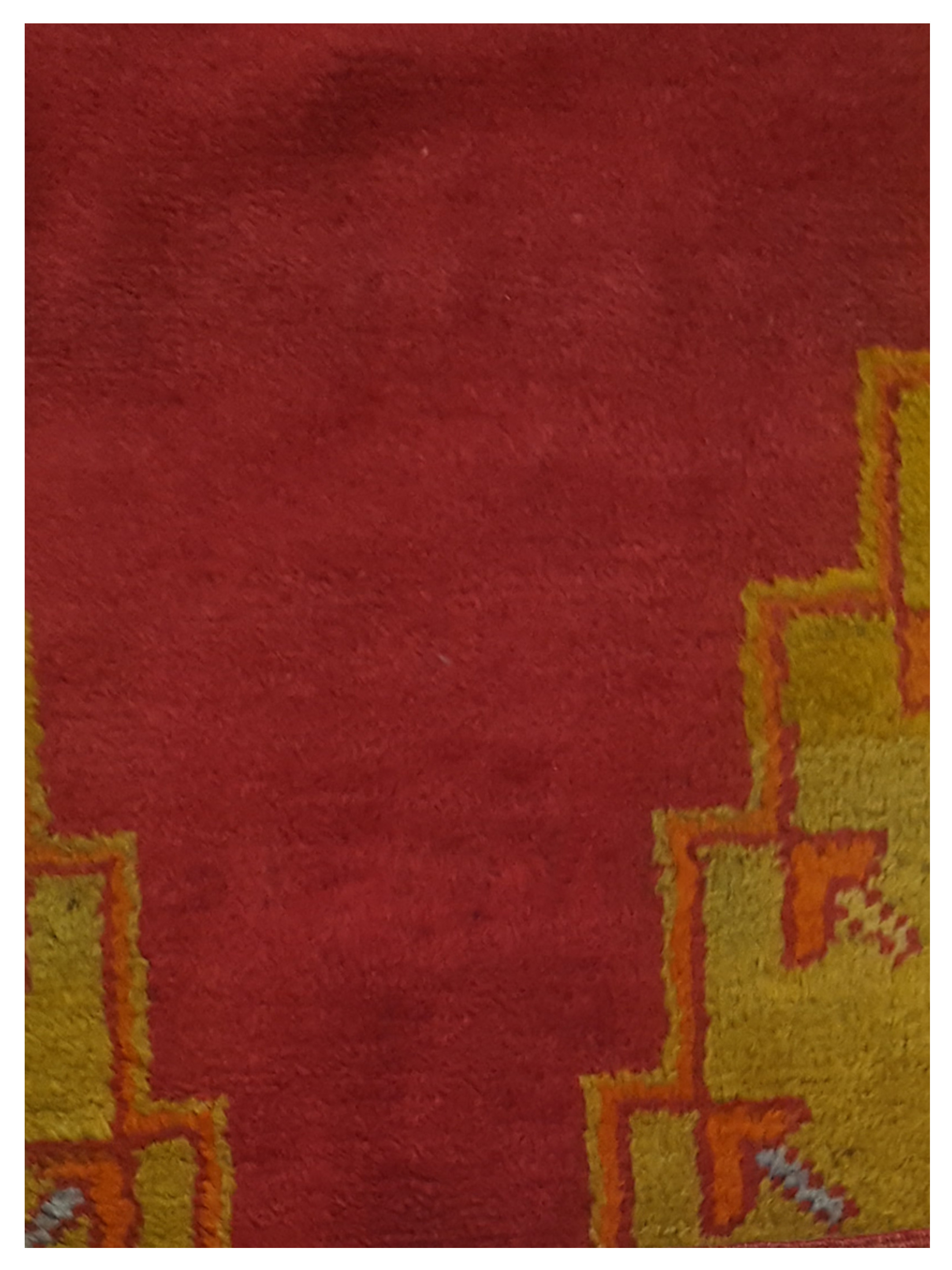Antique Angora Orange 4x6 - Image 3 of 5