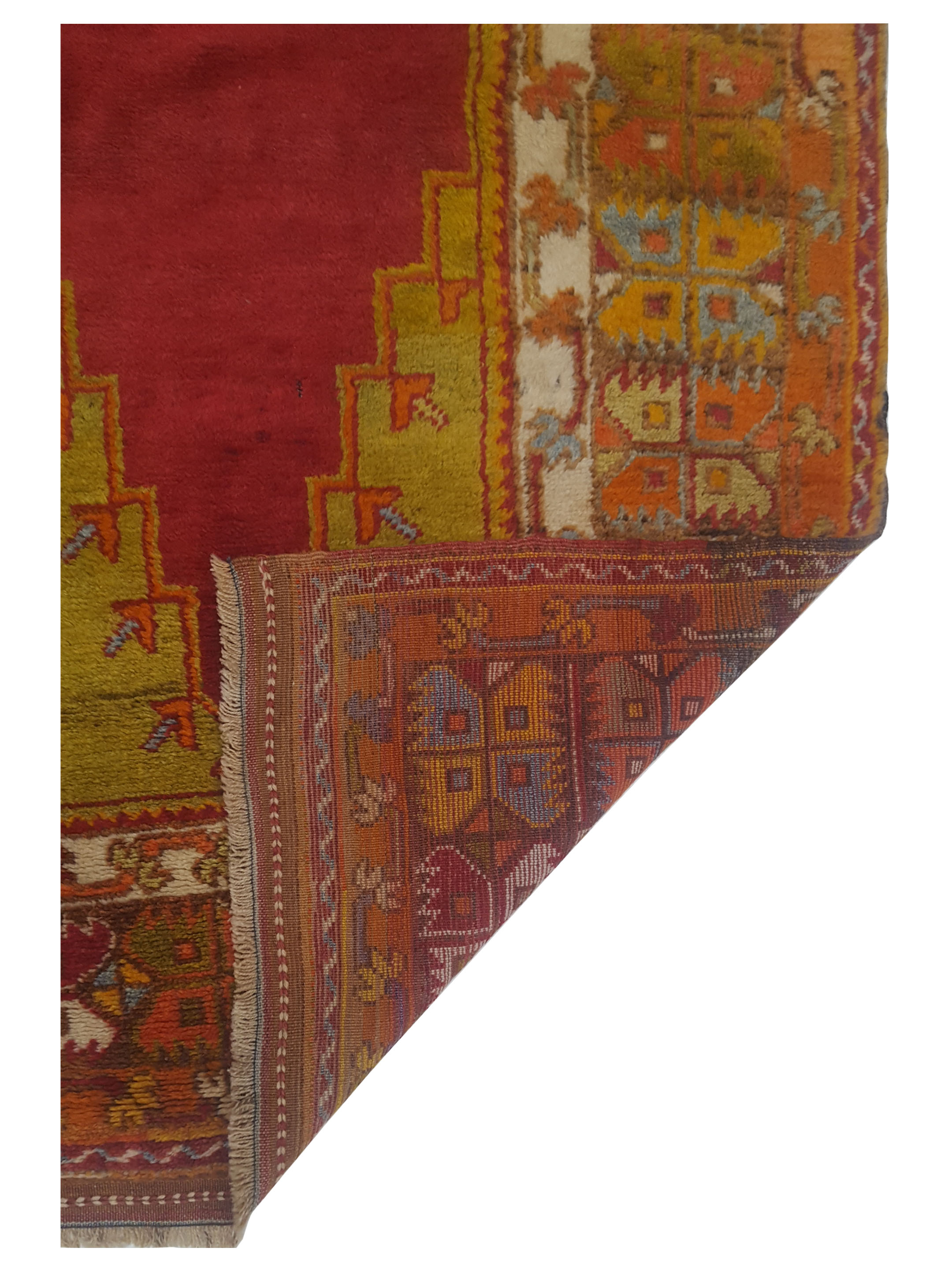 Antique Angora Orange 4x6 - Image 5 of 5