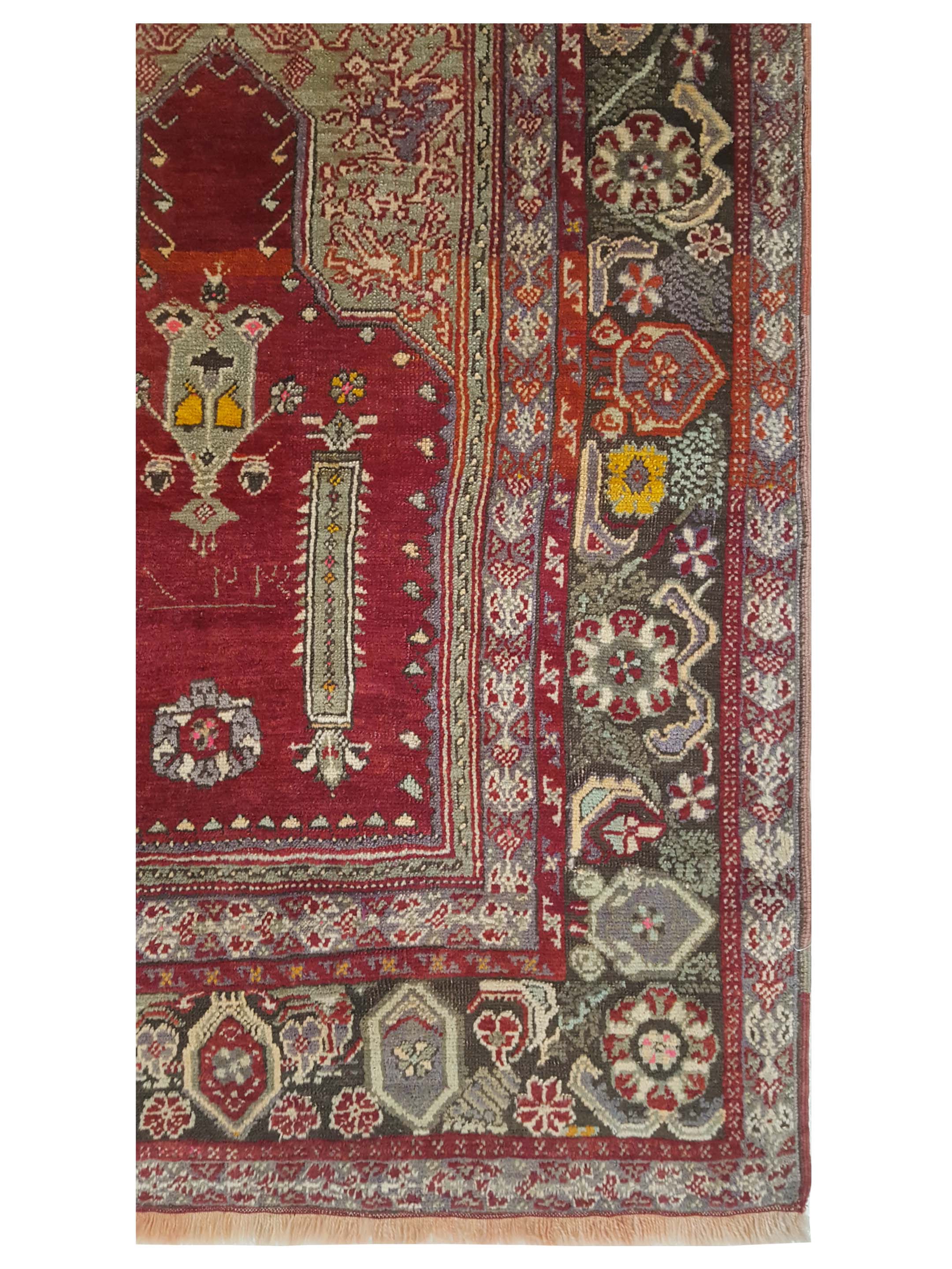Kula Hand Knotted Red 4x6 - Image 2 of 5