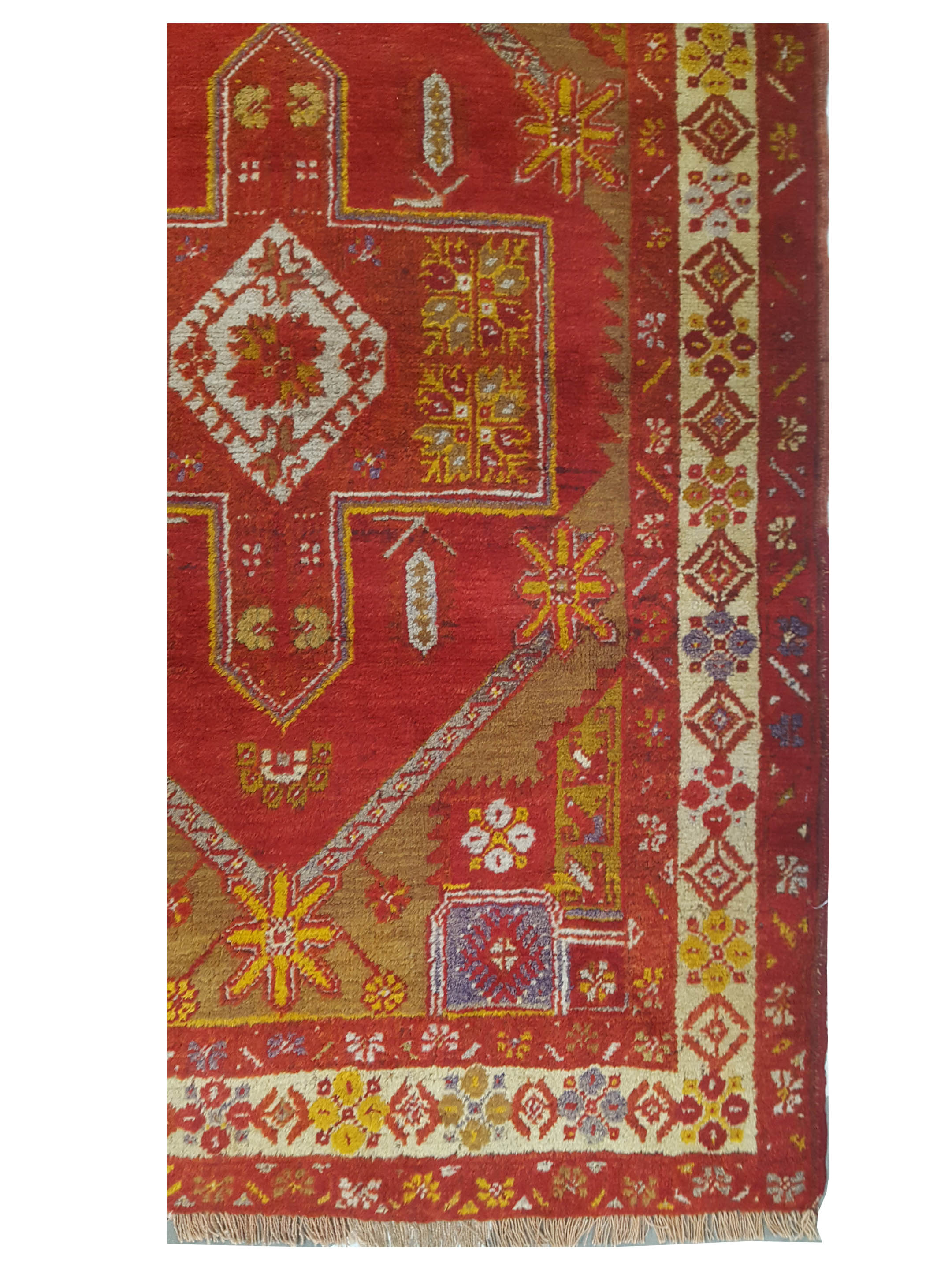 Antique Ushak Gold 4x11 - Image 2 of 5