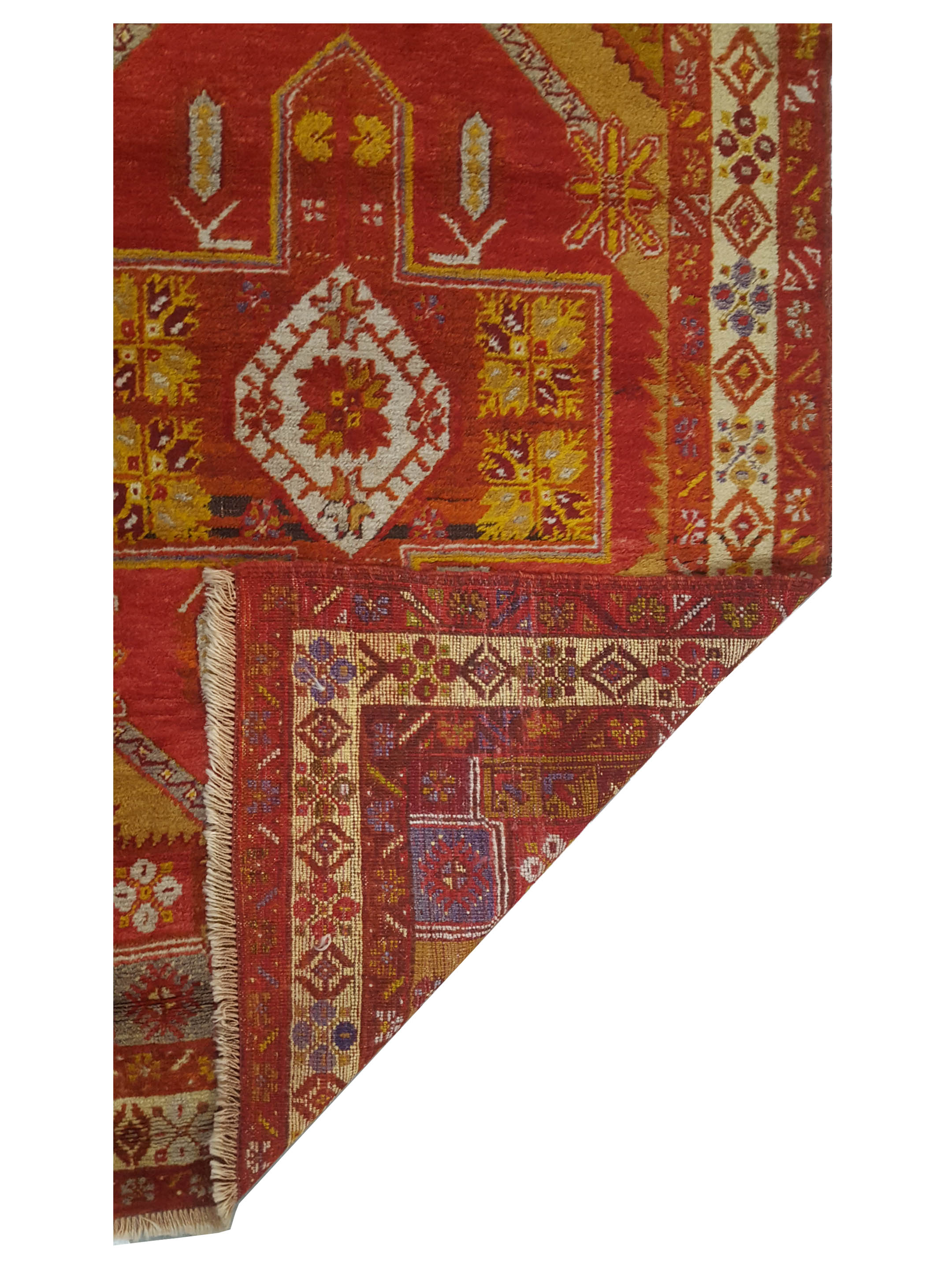 Antique Ushak Gold 4x11 - Image 3 of 5