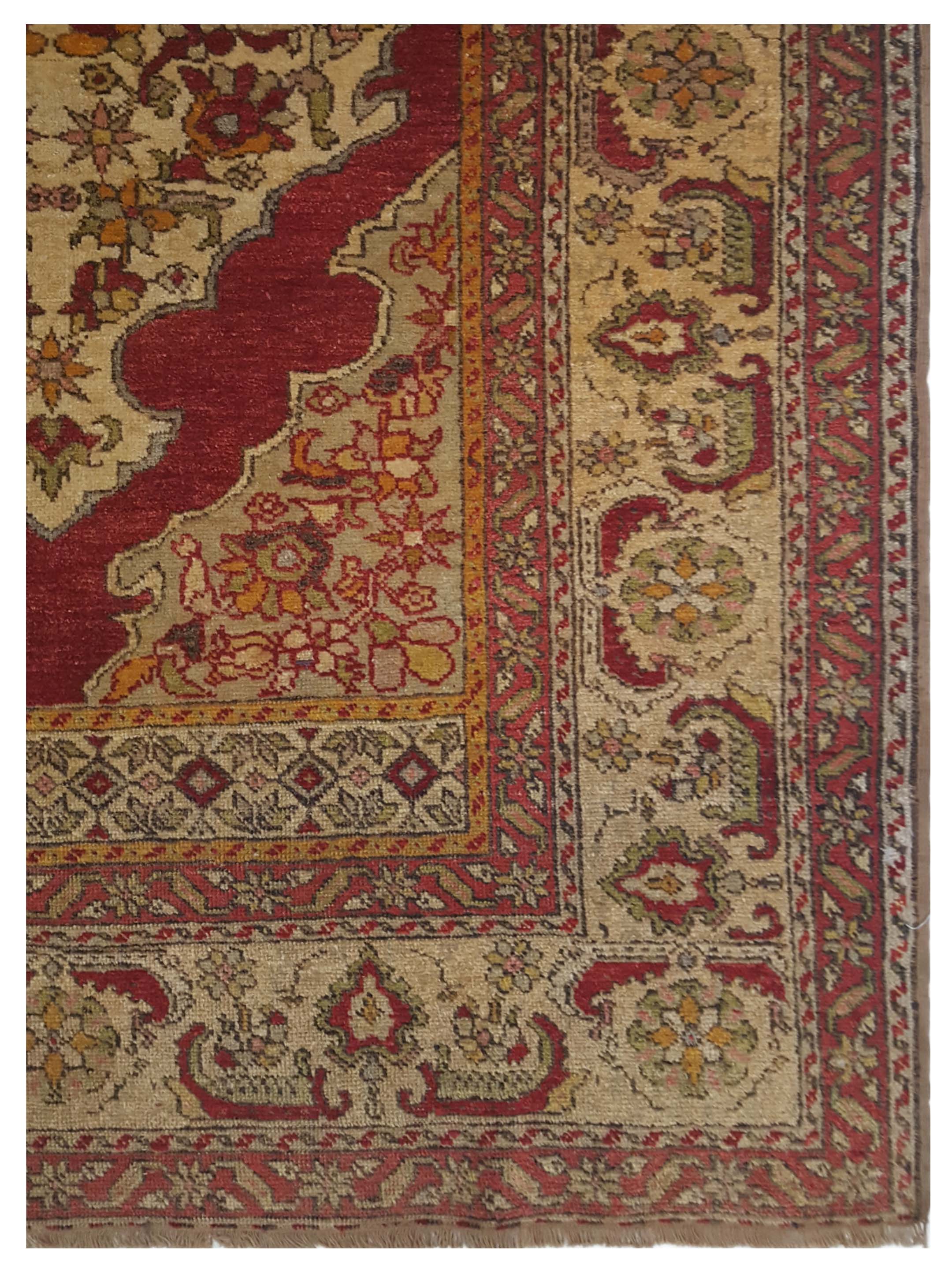 Kayseri Hand Knotted Gold 4x6 - Image 4 of 5