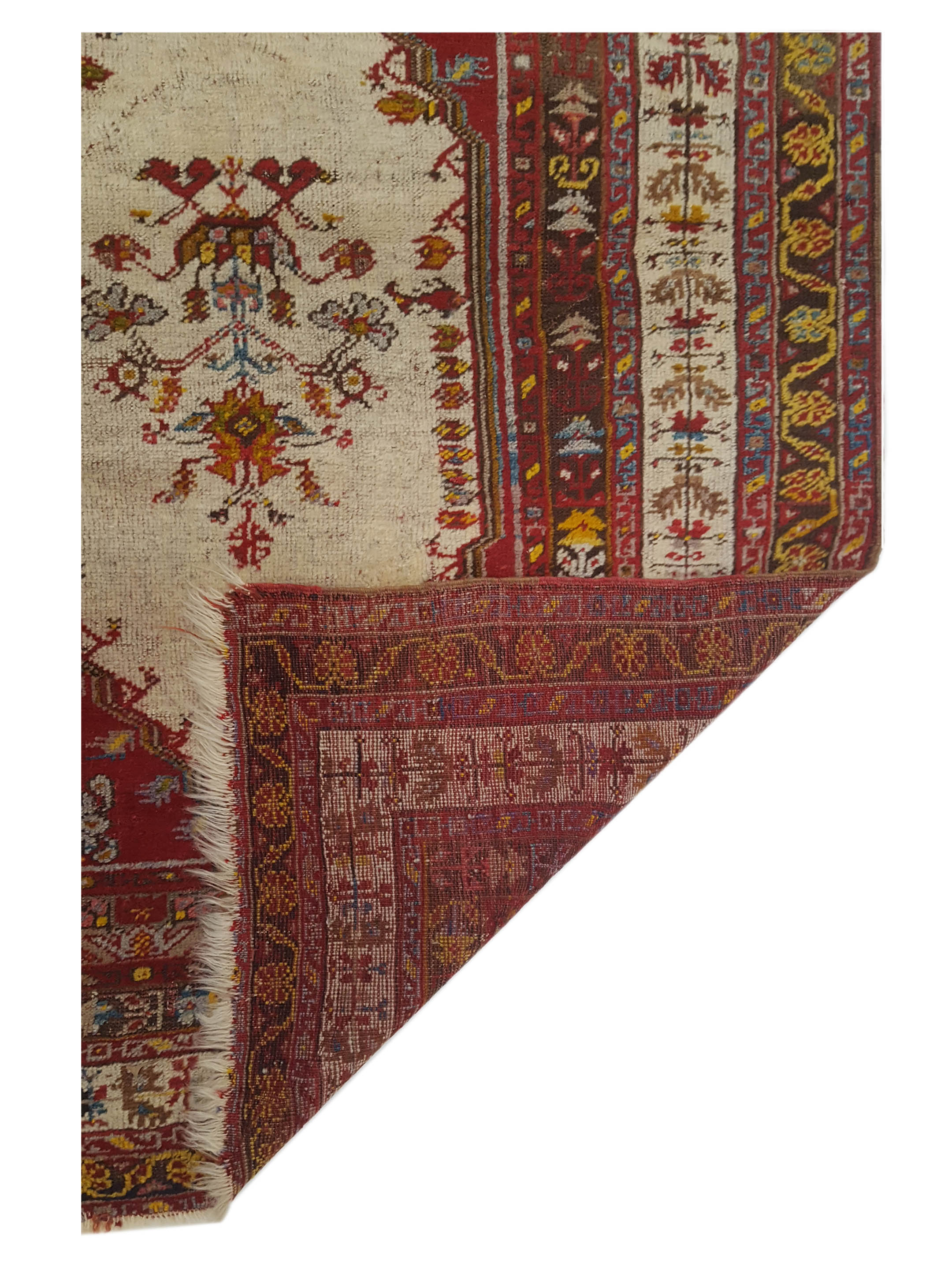 Kula Hand Knotted Red 3x5 - Image 5 of 5