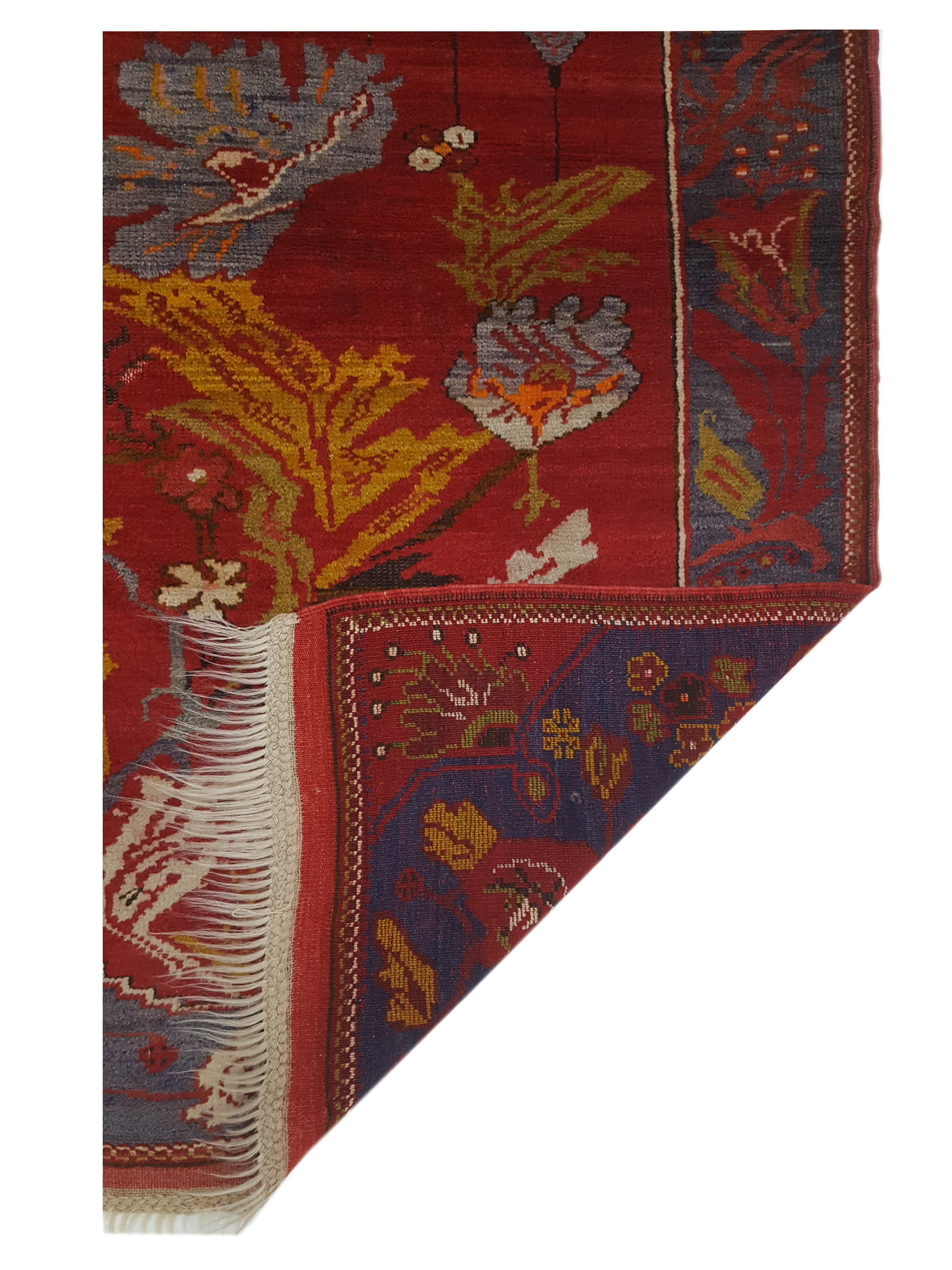 Antique Ushak Orange 4x6 - Image 5 of 5
