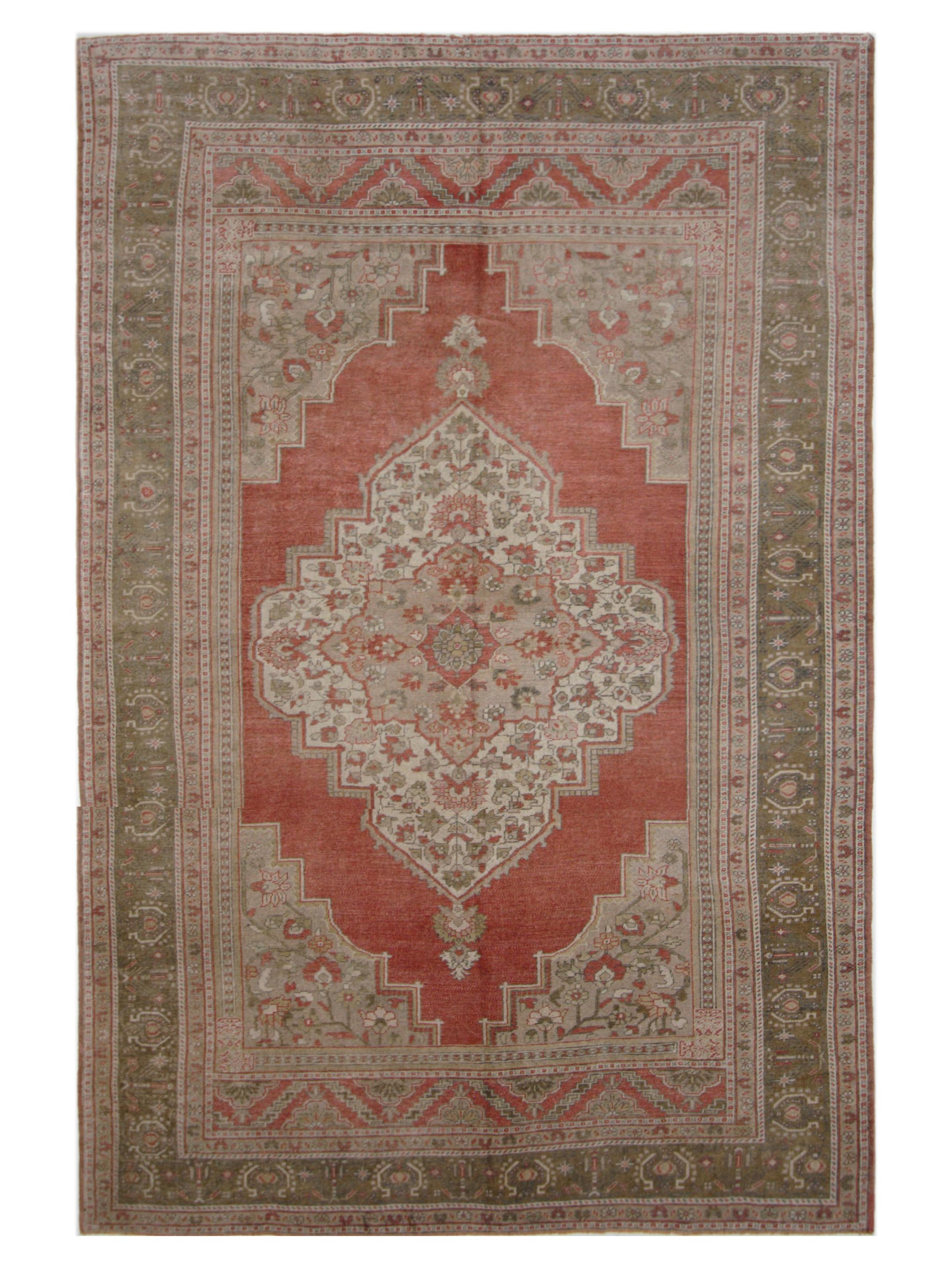 Anatolian Hand Knotted Rust 8x13
