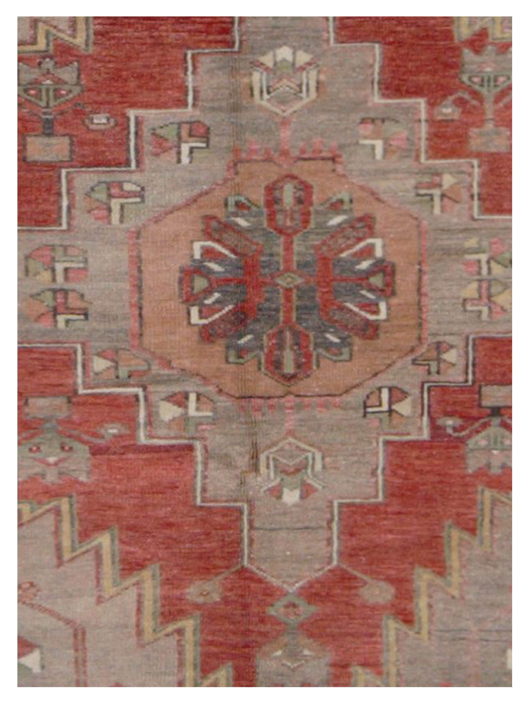 Anatolian Hand Knotted Rust 5x8 - Image 4 of 5