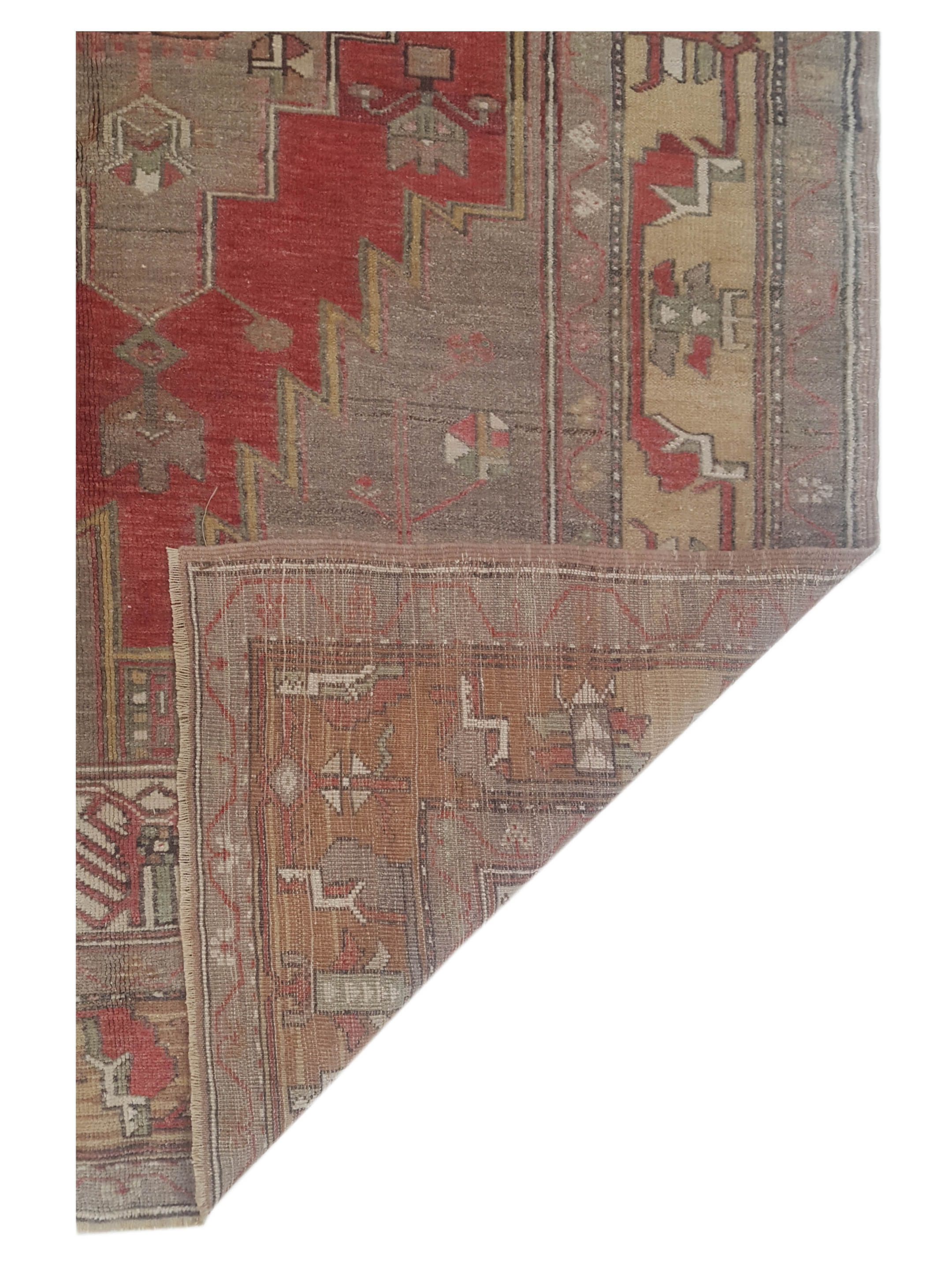 Anatolian Hand Knotted Rust 5x8 - Image 5 of 5