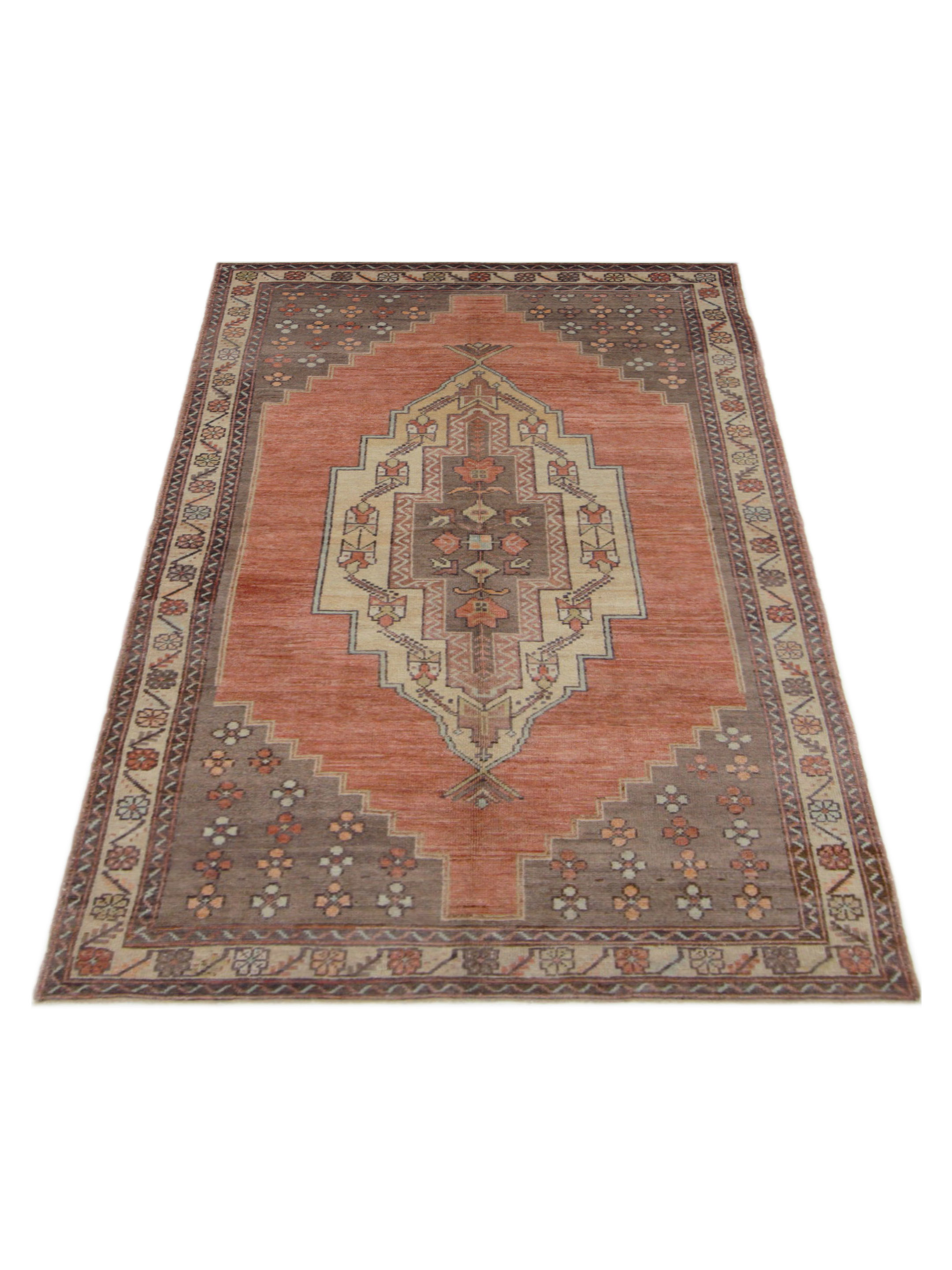 Anatolian Hand Knotted Rust 5x9 - Image 2 of 5