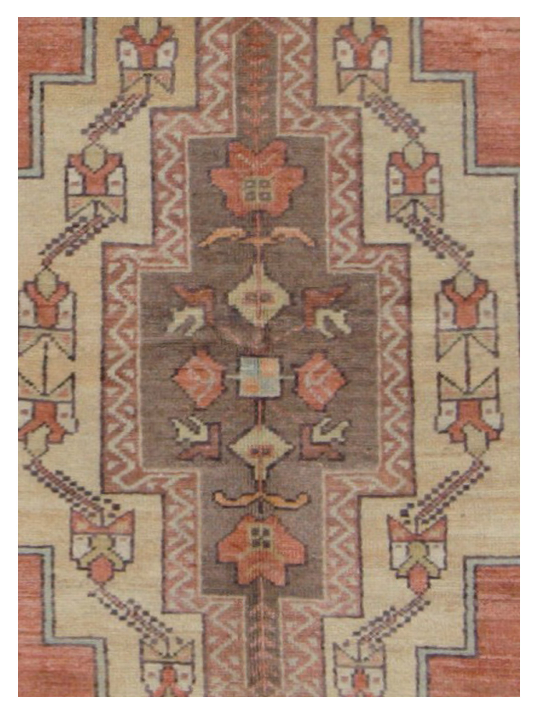 Anatolian Hand Knotted Rust 5x9 - Image 4 of 5