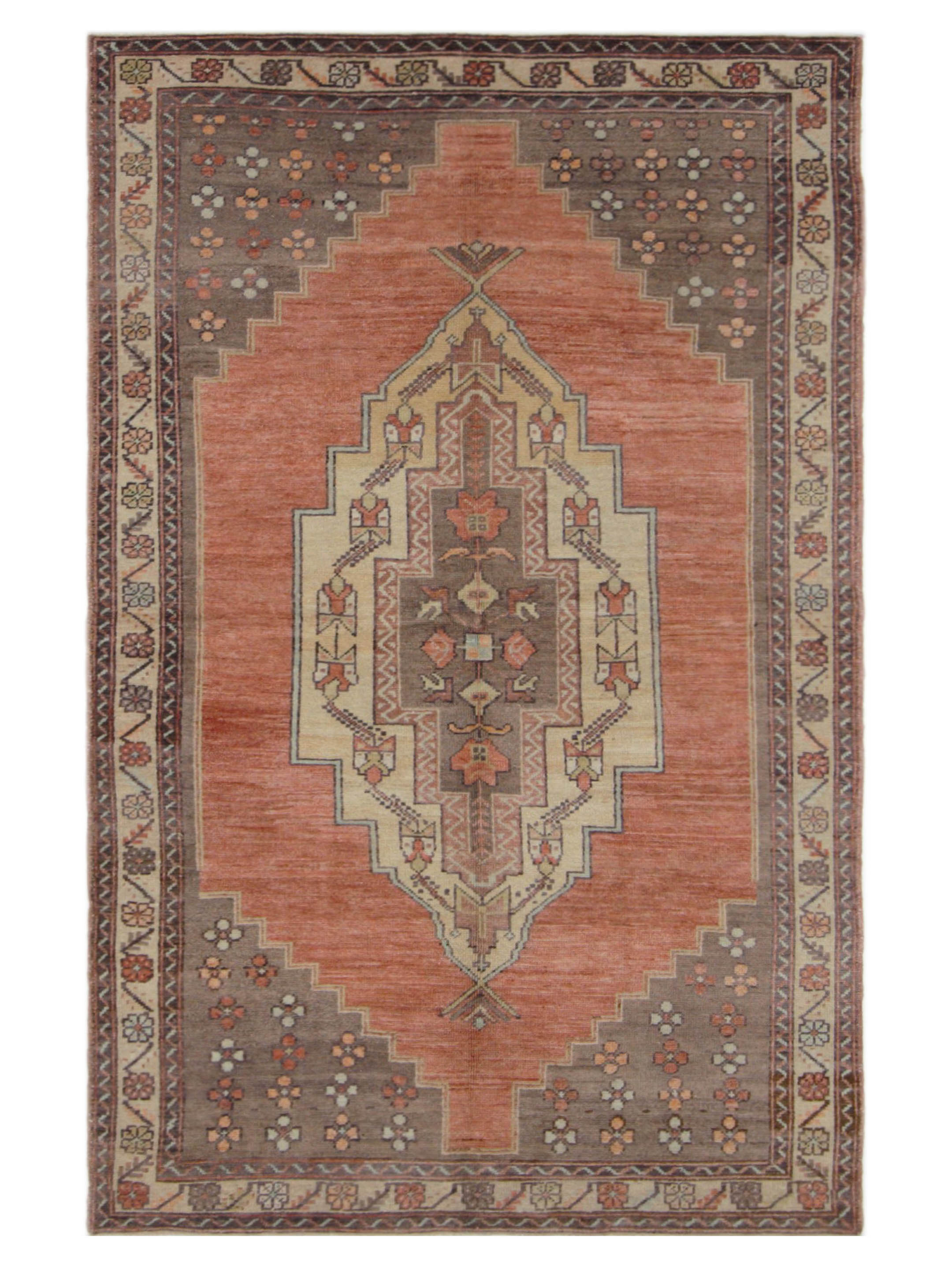 Anatolian Hand Knotted Rust 5x9
