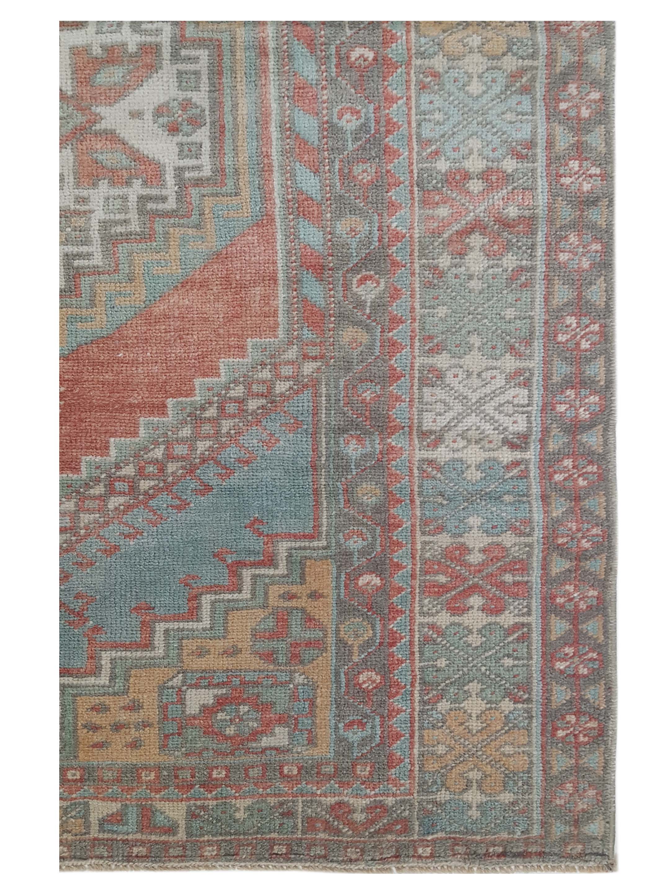 Anatolian Hand Knotted Rust 4x6 - Image 3 of 5