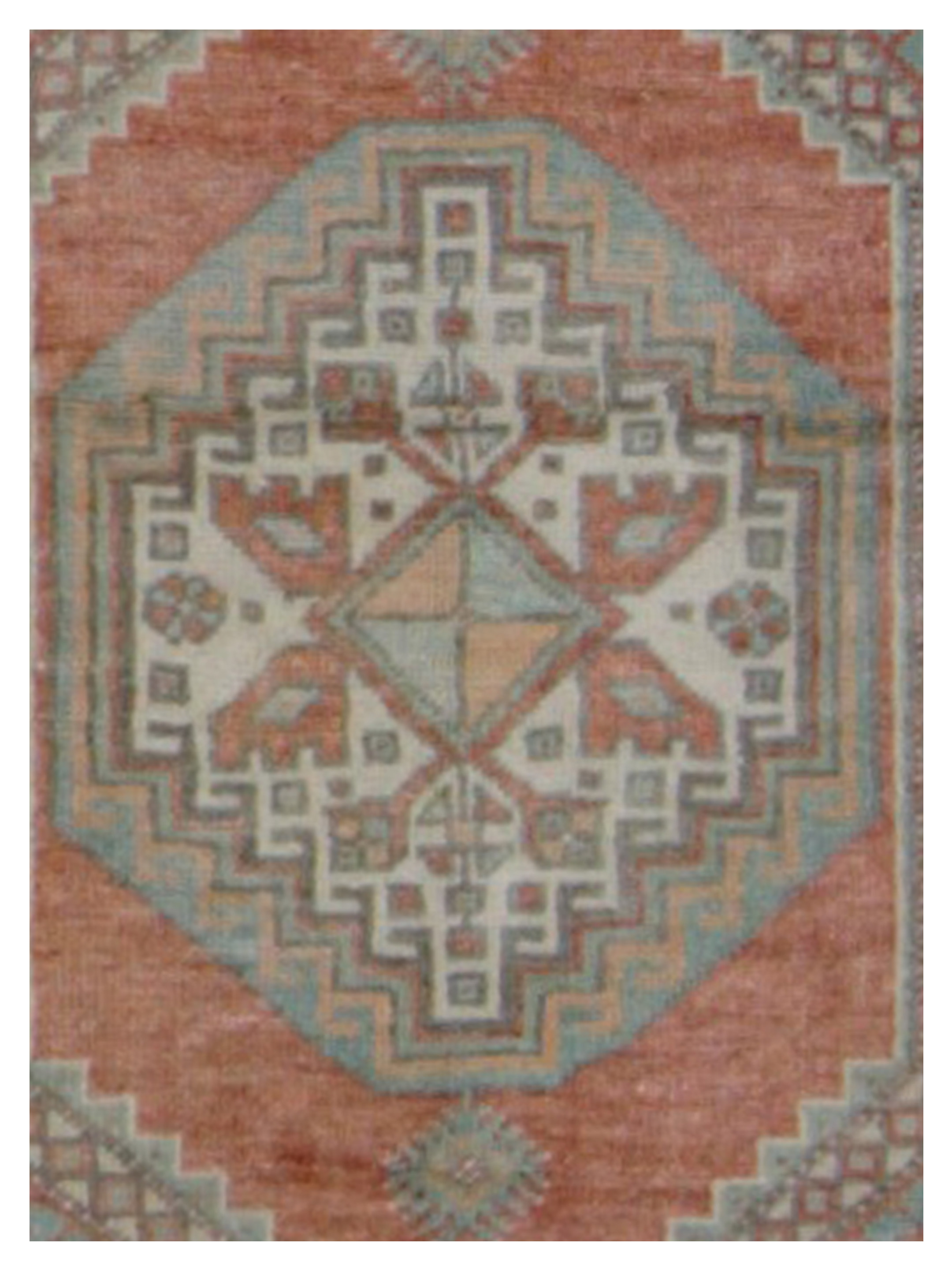 Anatolian Hand Knotted Rust 4x6 - Image 4 of 5