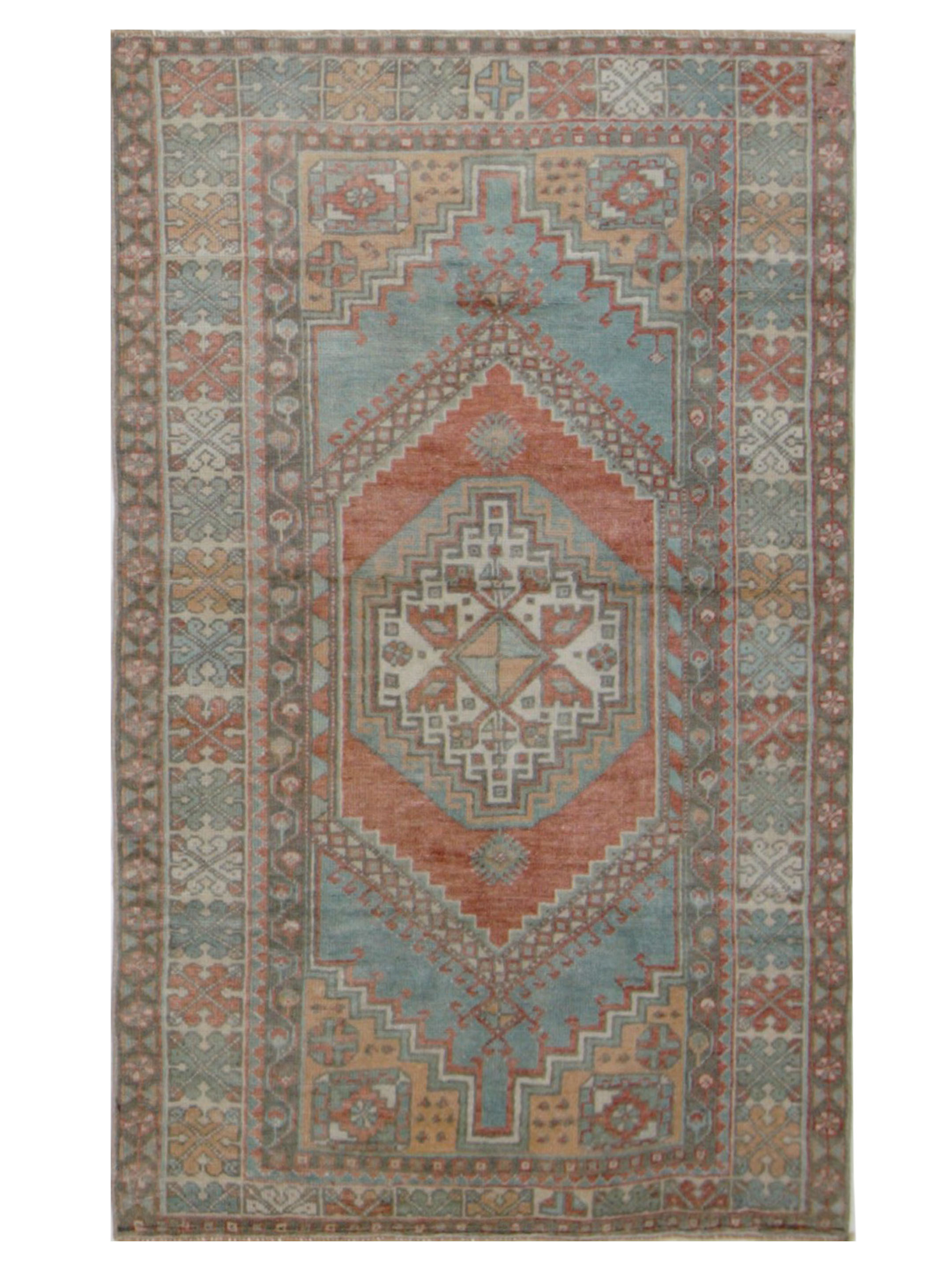 Anatolian Hand Knotted Rust 4x6