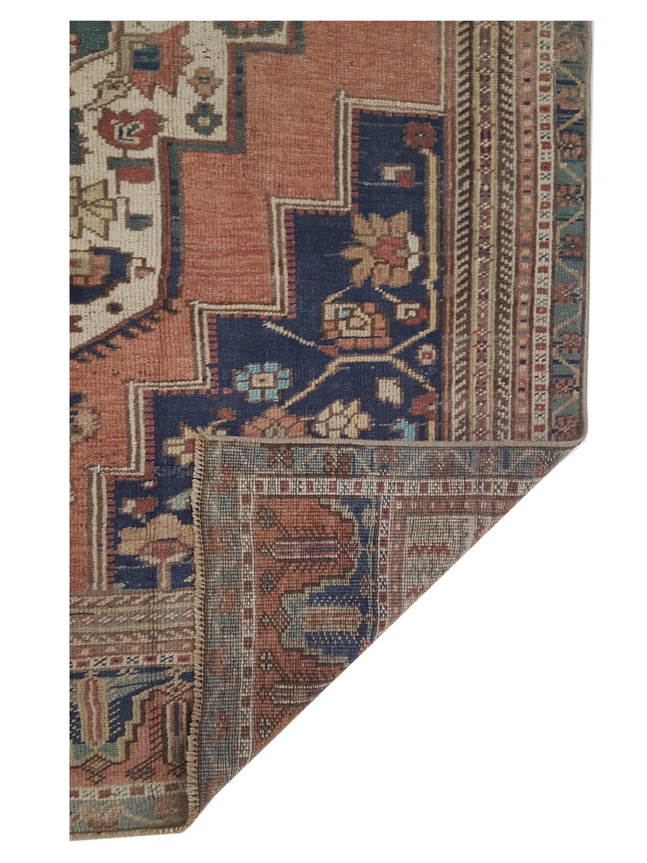 Anatolian Hand Knotted Rust 4x9 - Image 5 of 5