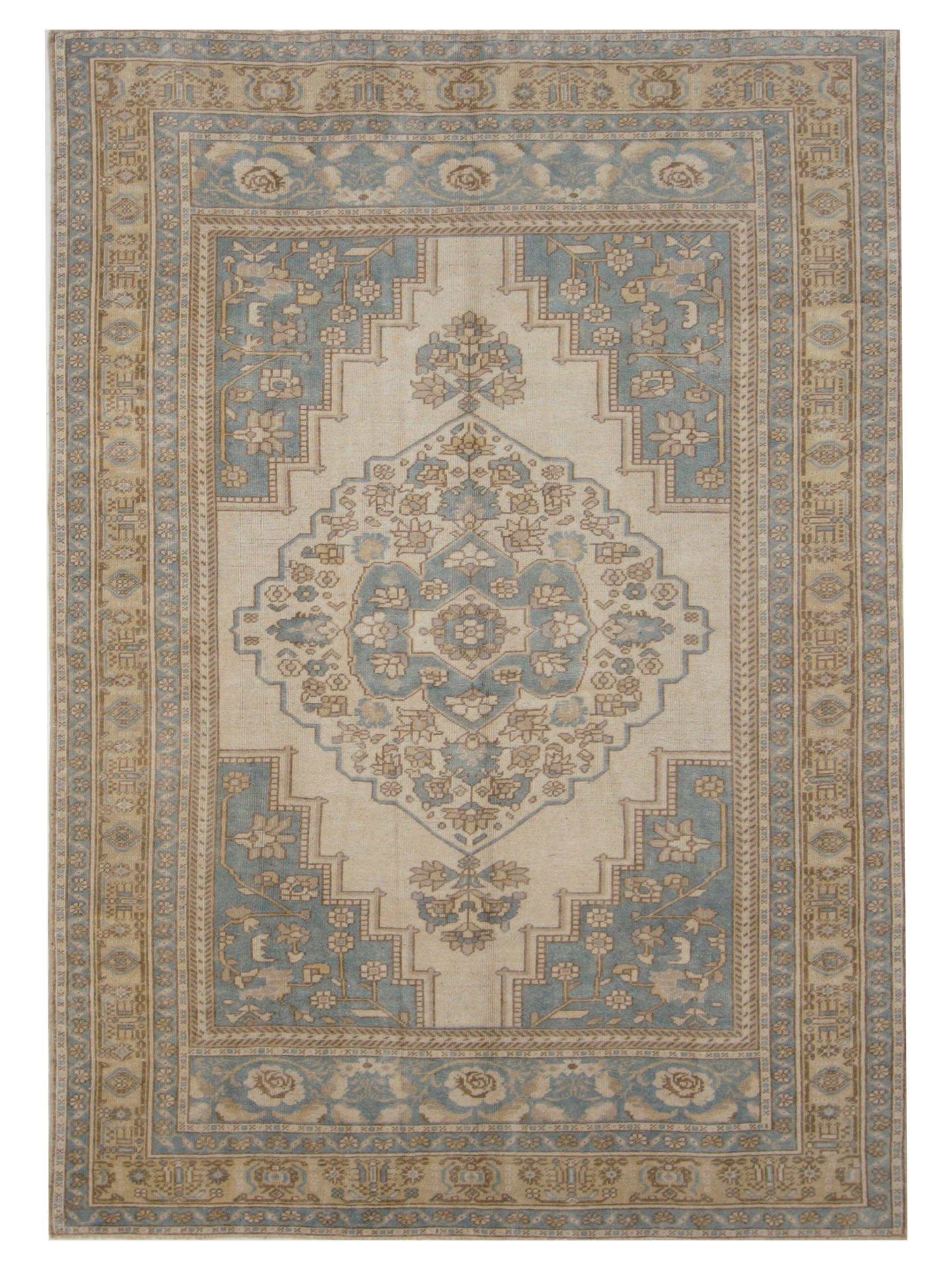 Anatolian Hand Knotted Beige 6x9