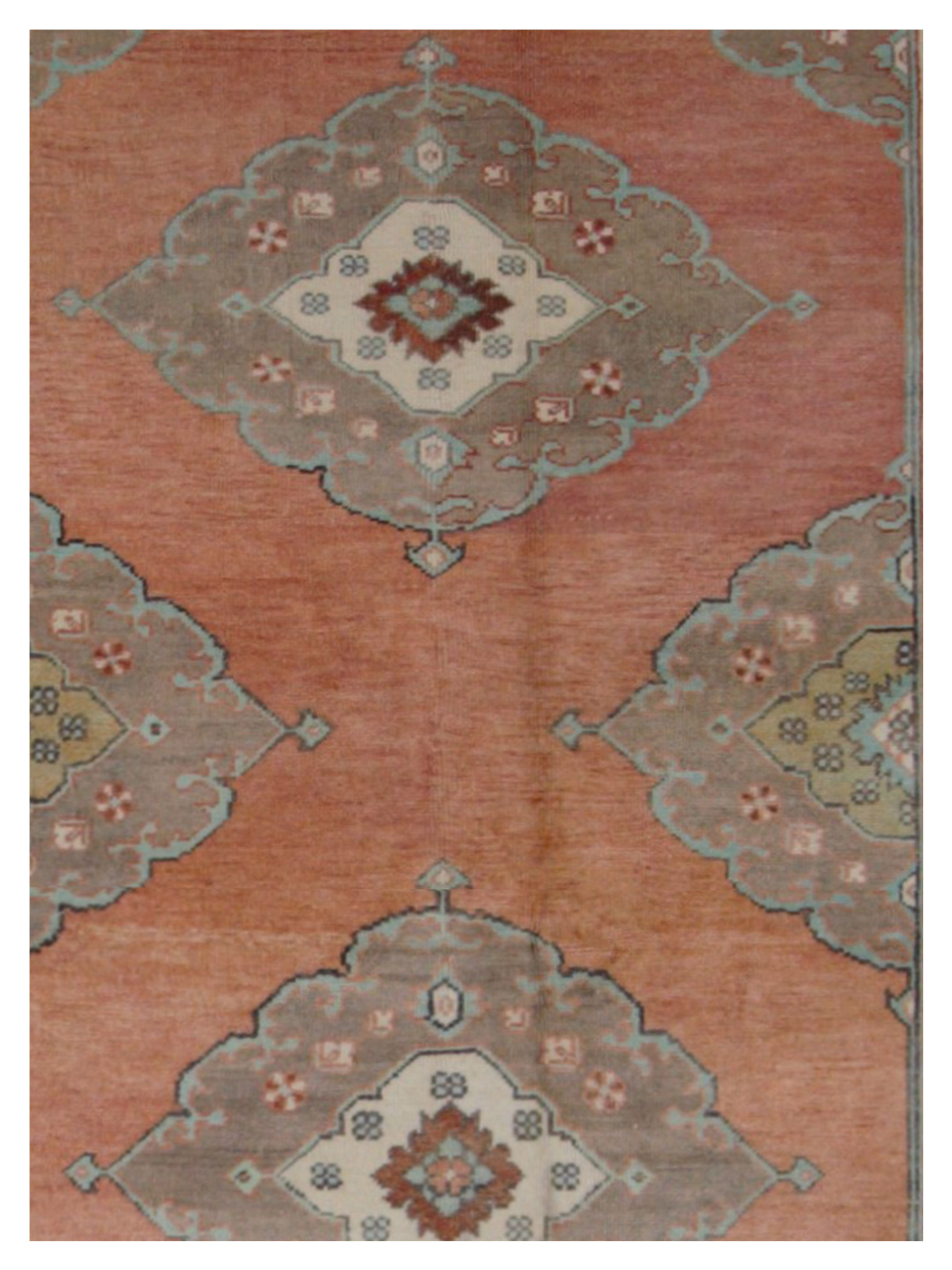 Anatolian Hand Knotted Orange 5x12 - Image 4 of 5