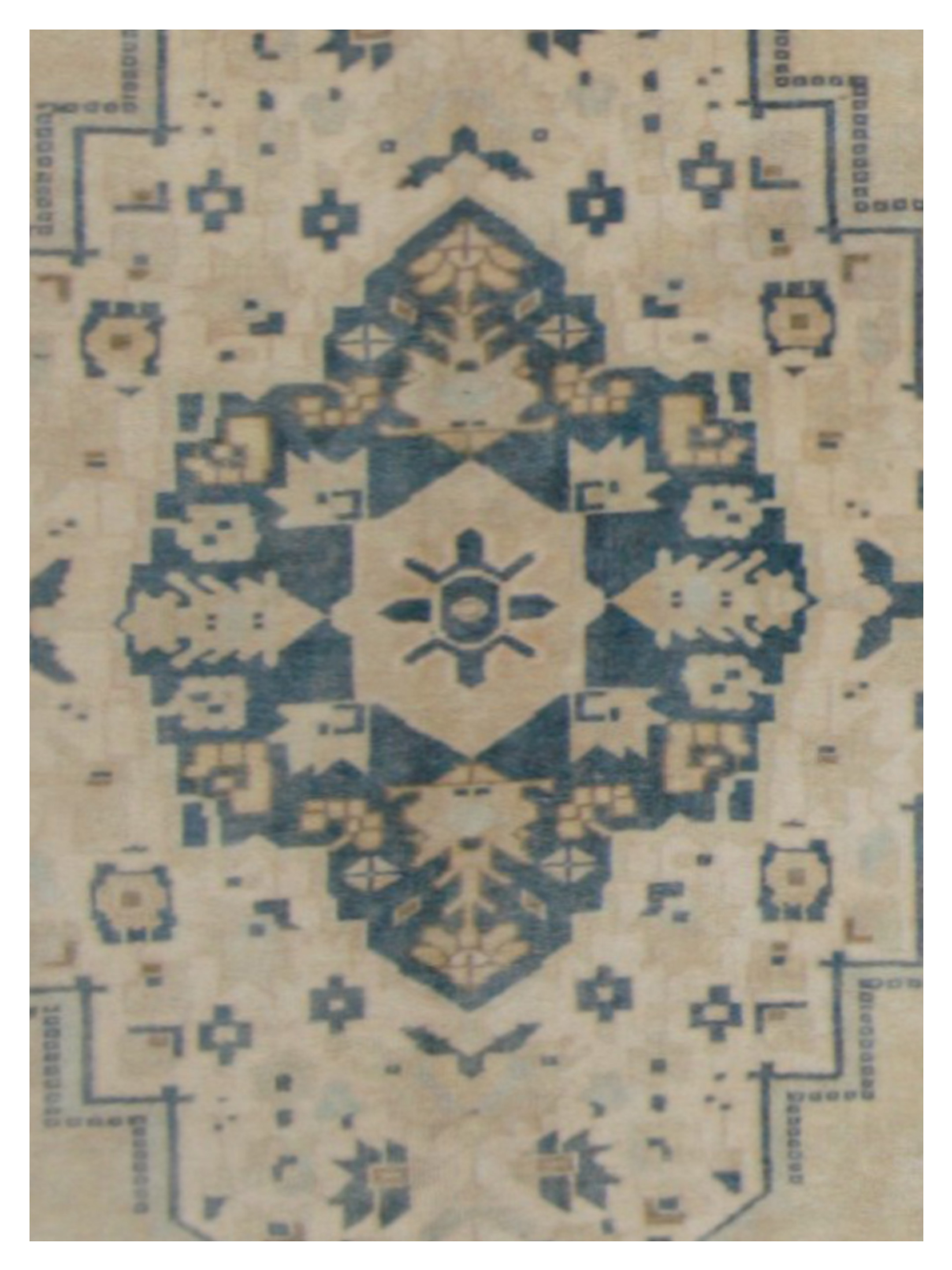 Anatolian Hand Knotted Sand 6x9 - Image 4 of 5