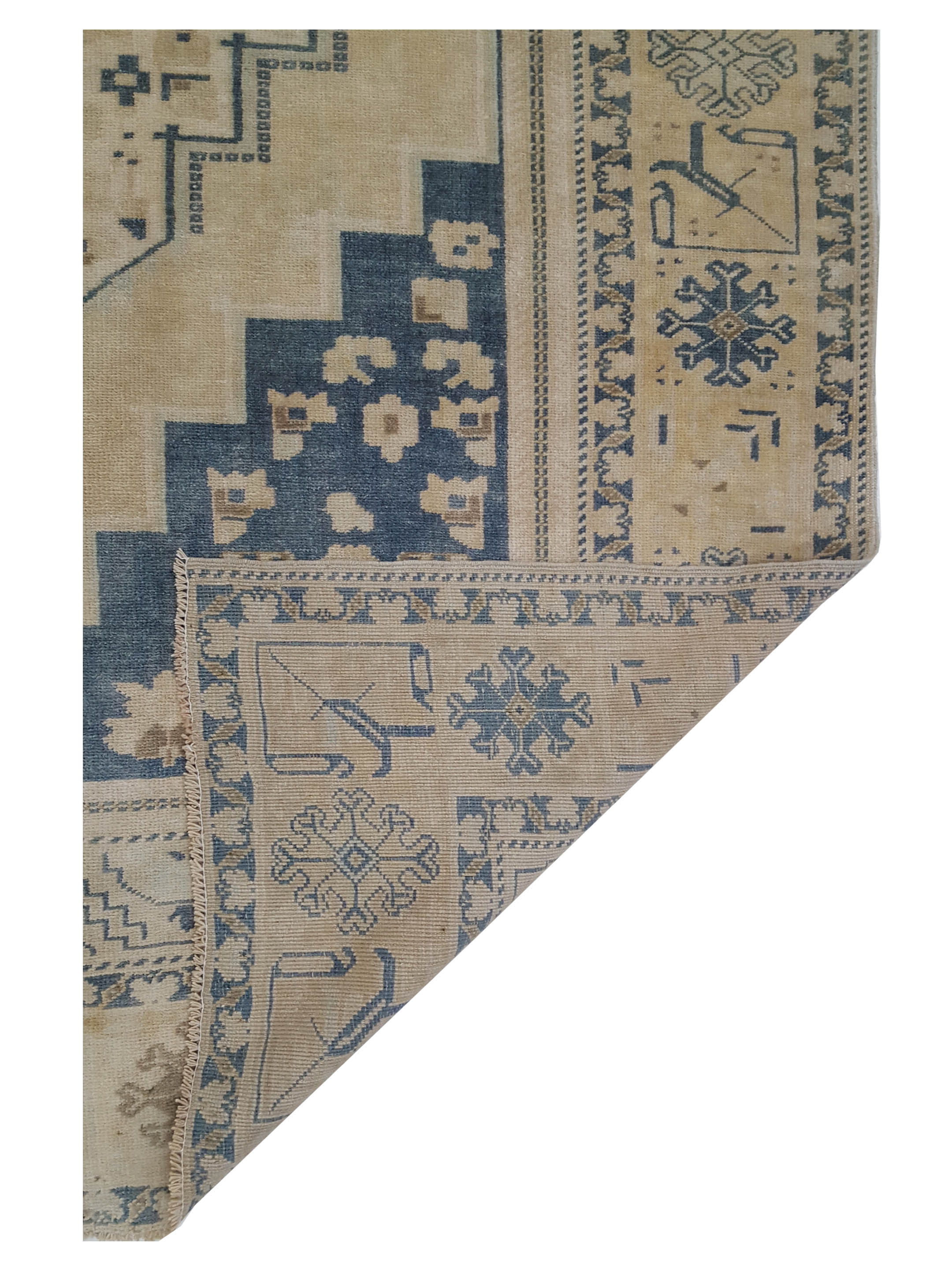 Anatolian Hand Knotted Sand 6x9 - Image 5 of 5
